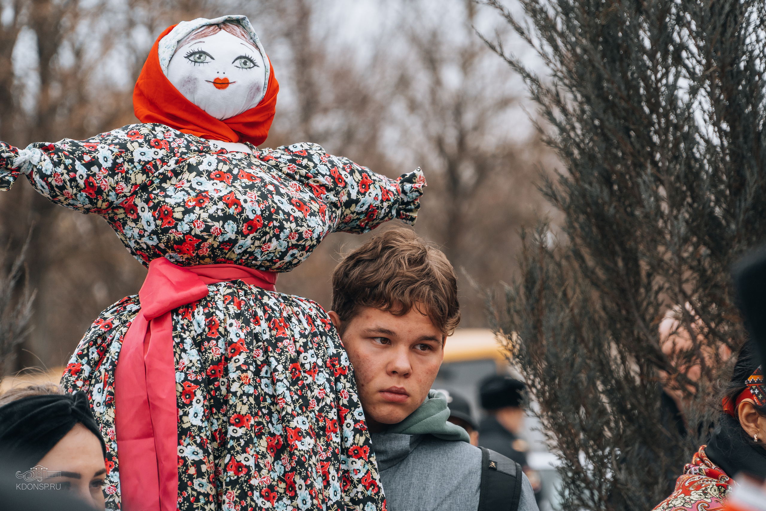 Проводы Масленицы. Новотитаровский Дом культуры