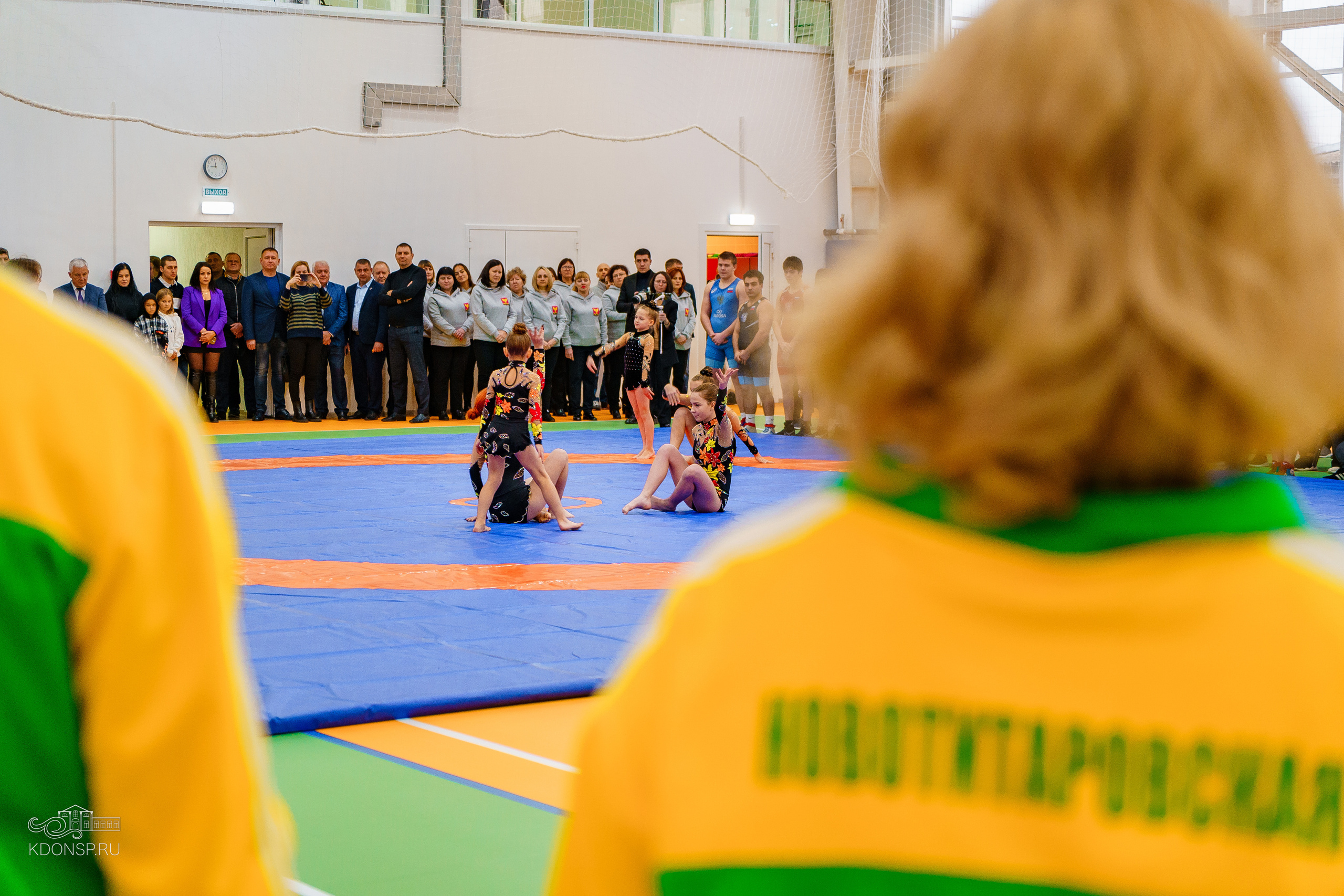 Открытие спорткомплекса «Разряд». Новотитаровский Дом культуры