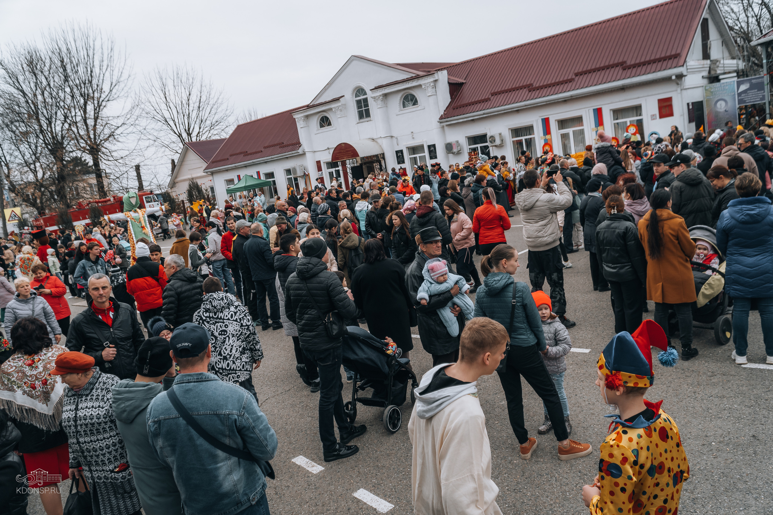 Проводы Масленицы. Новотитаровский Дом культуры