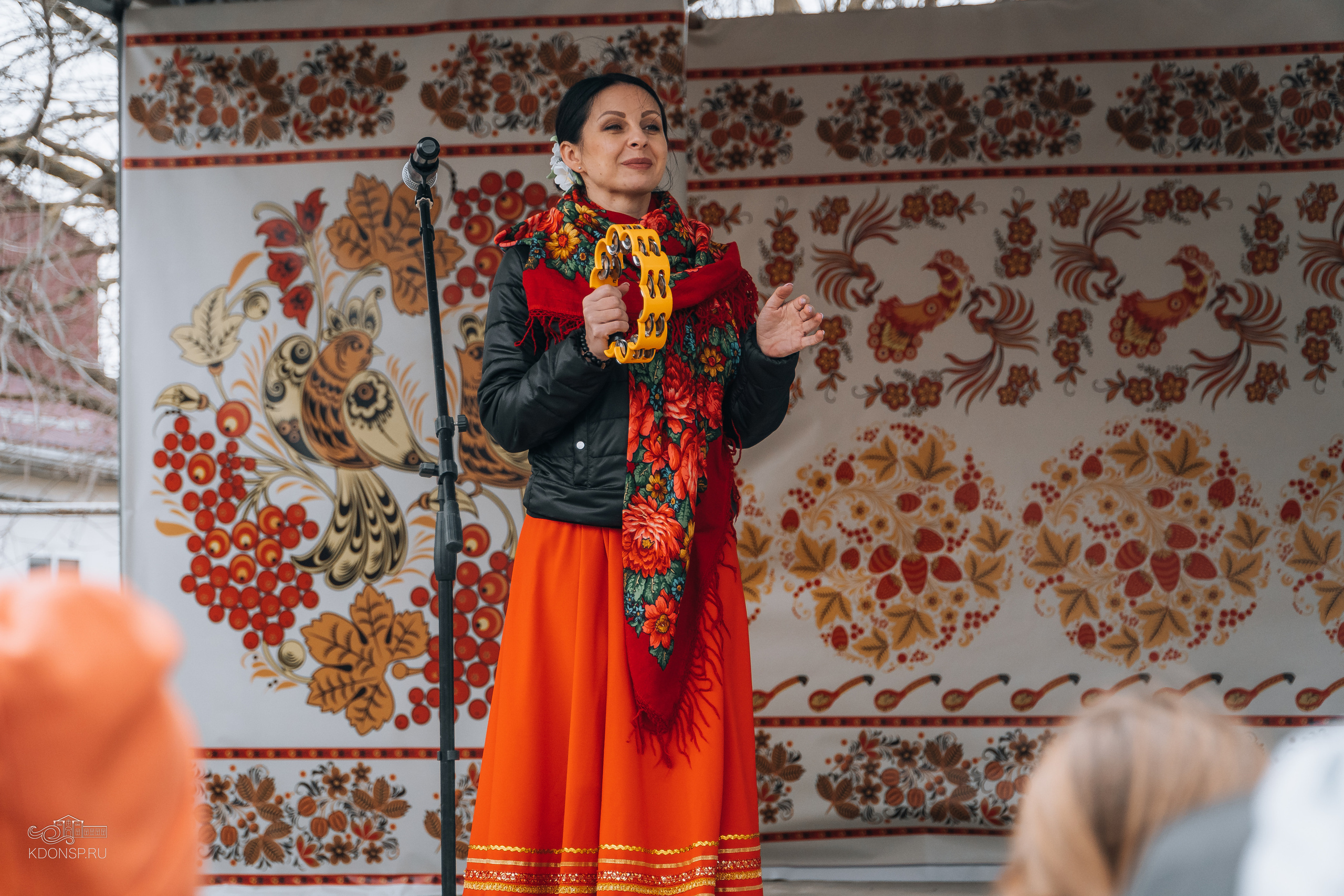 Проводы Масленицы. Новотитаровский Дом культуры