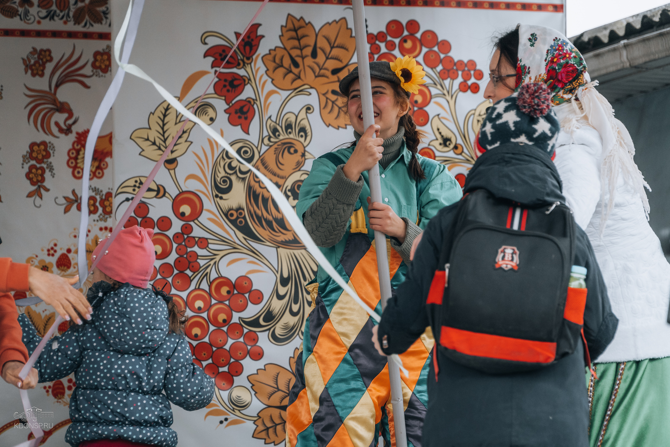 Проводы Масленицы. Новотитаровский Дом культуры