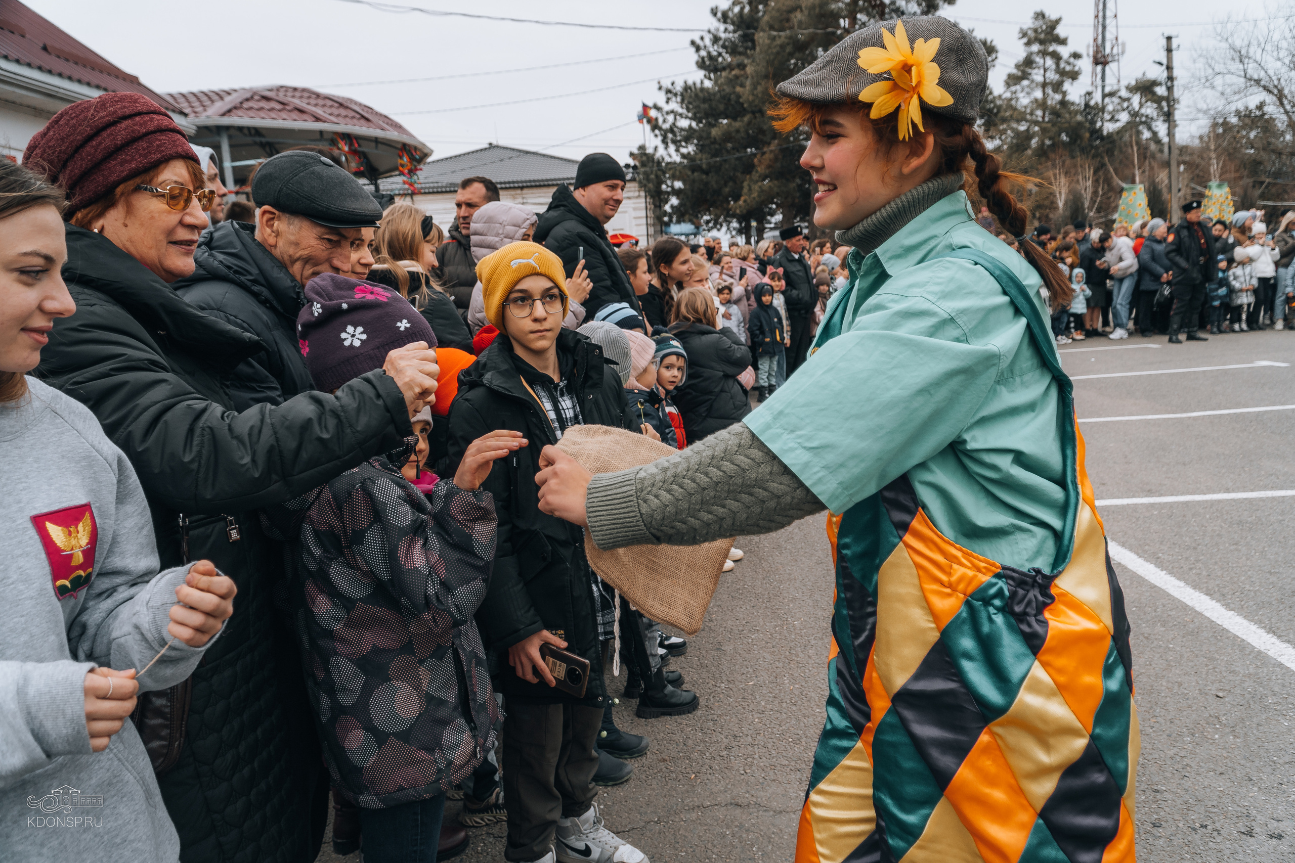 Проводы Масленицы. Новотитаровский Дом культуры