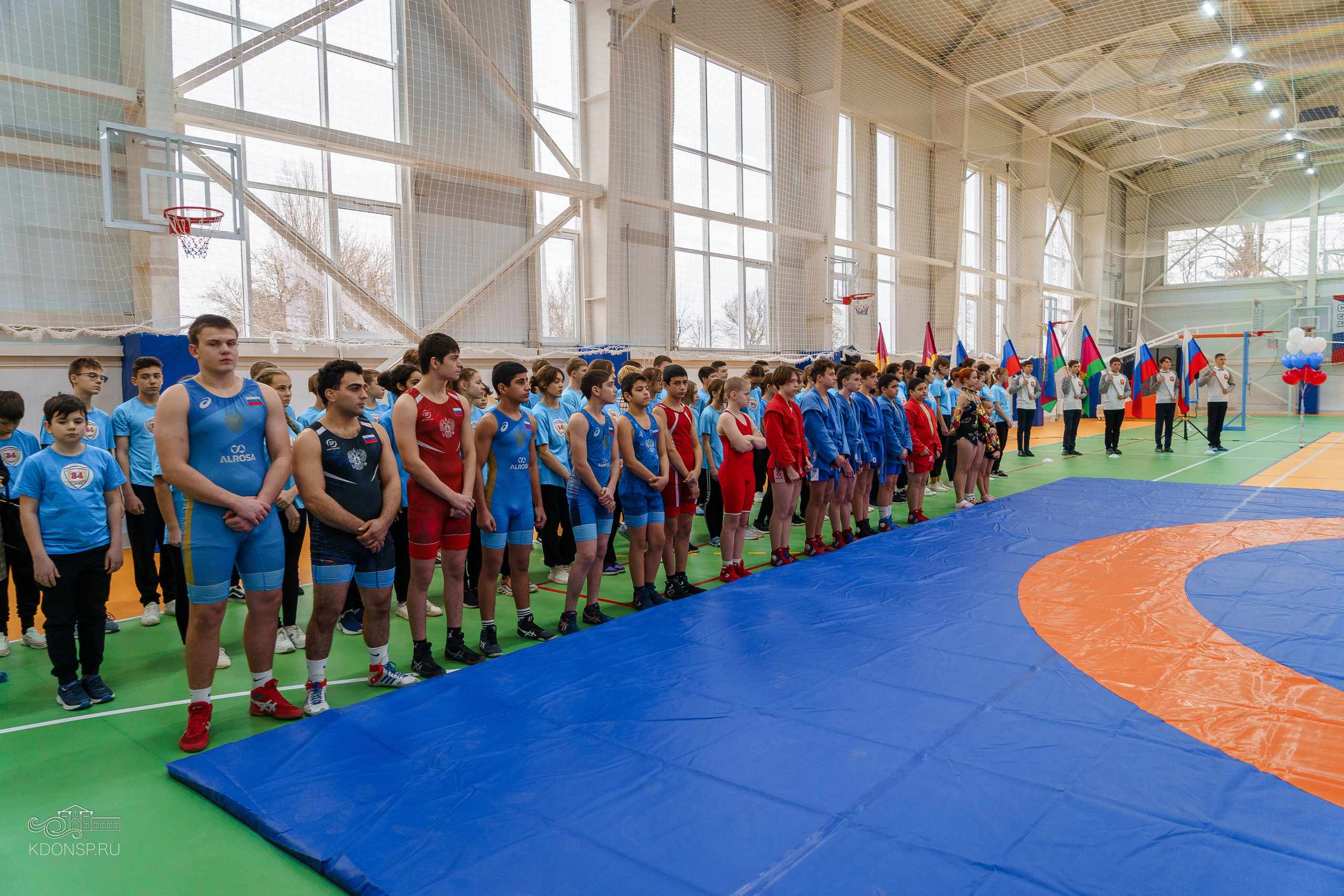 Открытие спорткомплекса «Разряд». Новотитаровский Дом культуры