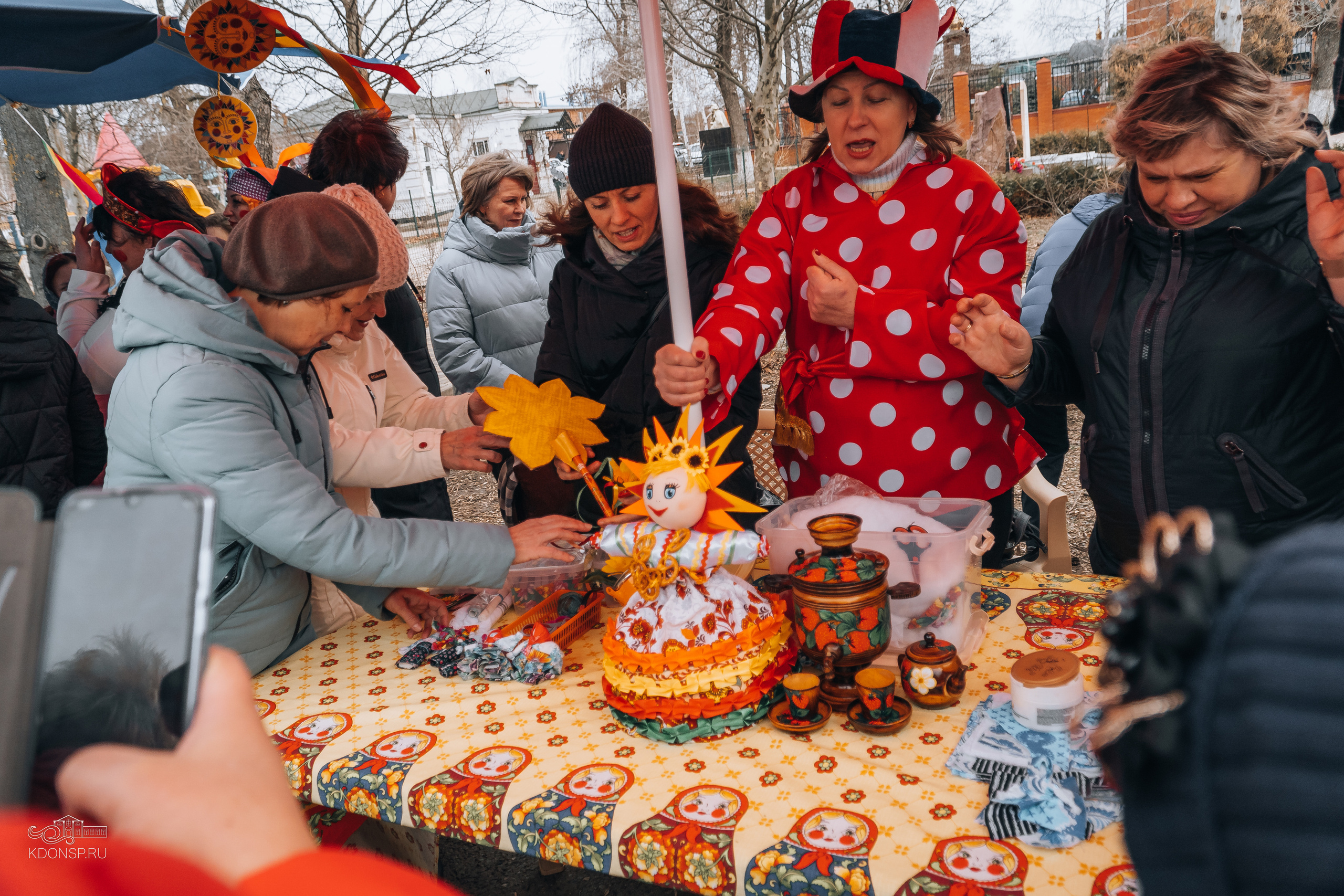 Проводы Масленицы. Новотитаровский Дом культуры