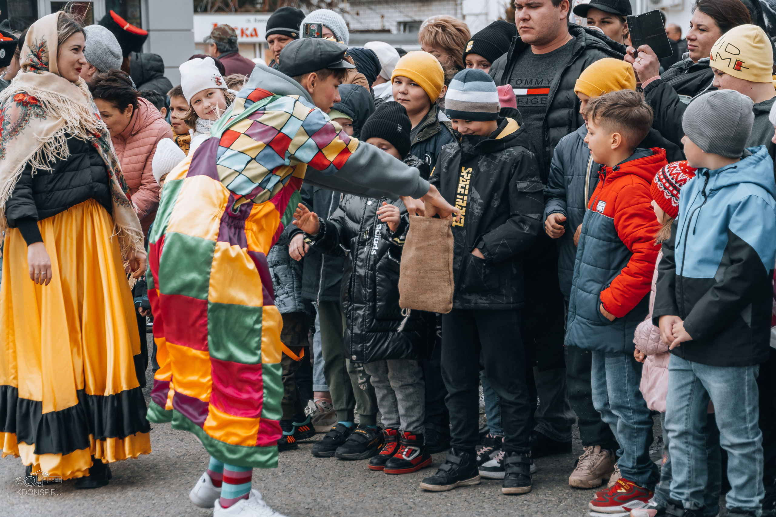Проводы Масленицы. Новотитаровский Дом культуры