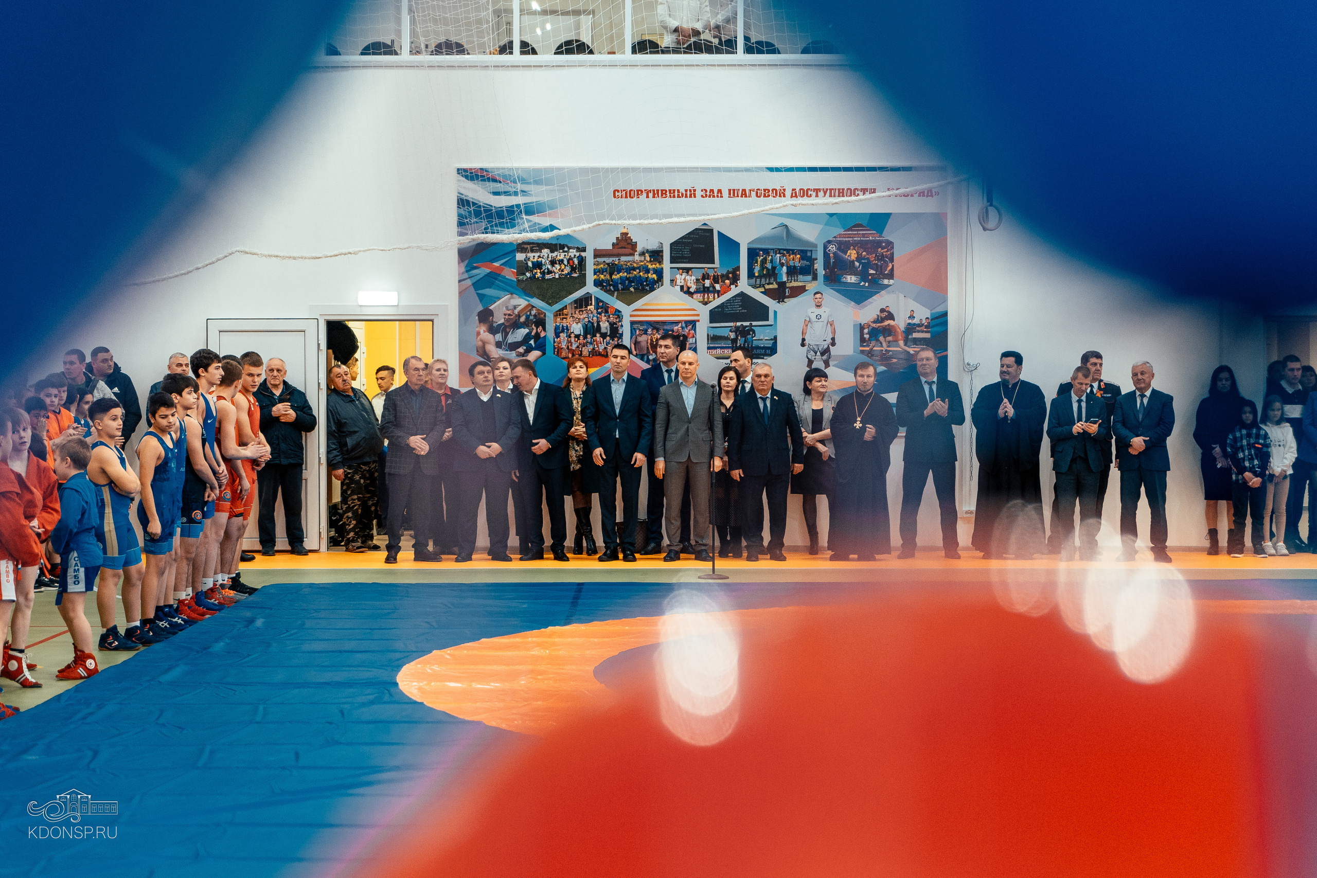 Открытие спорткомплекса «Разряд». Новотитаровский Дом культуры