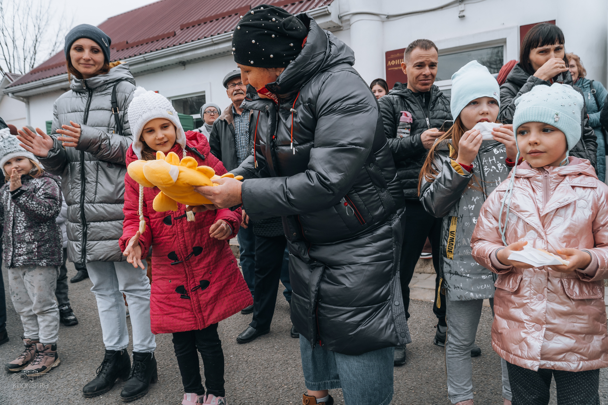Проводы Масленицы. Новотитаровский Дом культуры