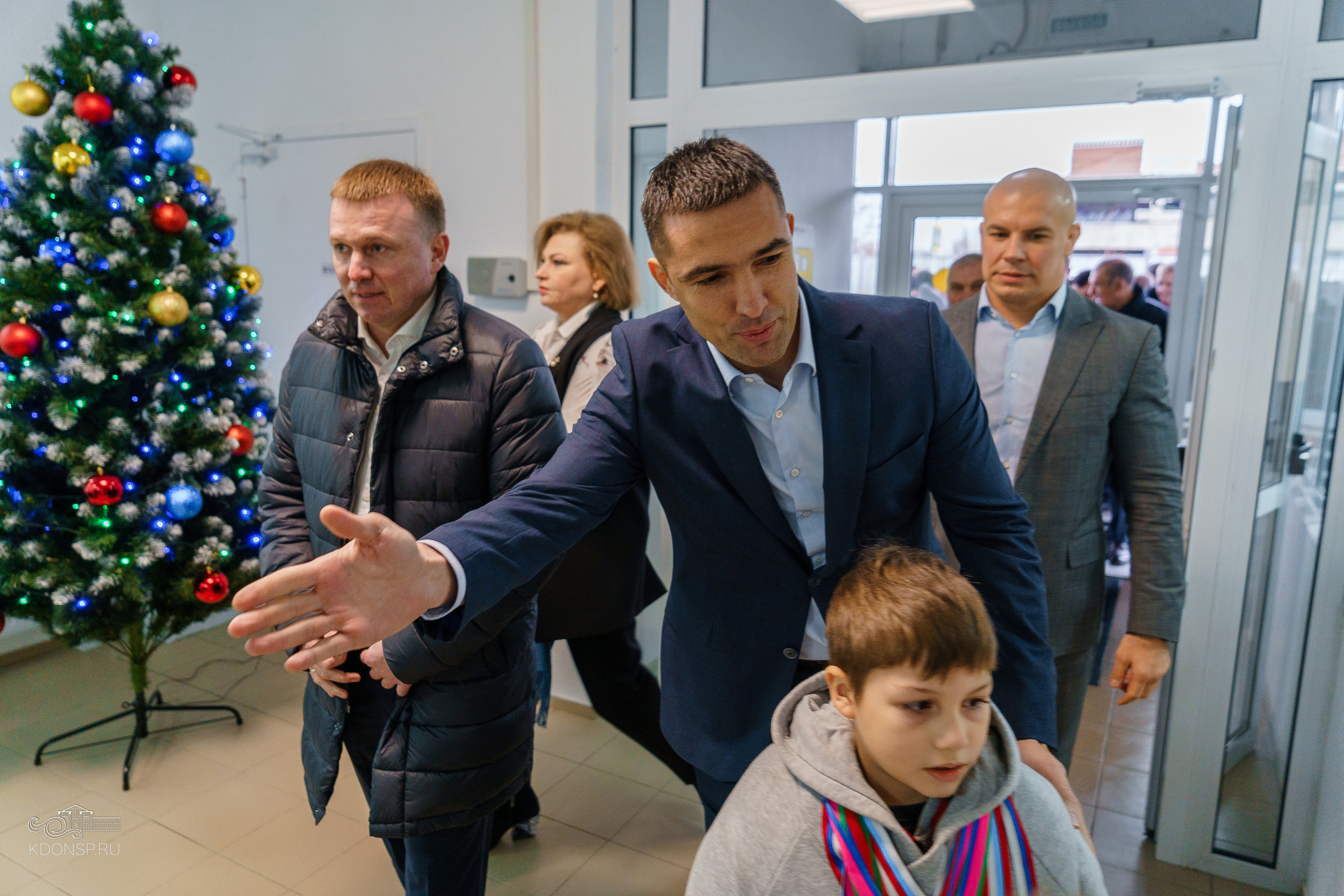 Открытие спорткомплекса «Разряд». Новотитаровский Дом культуры