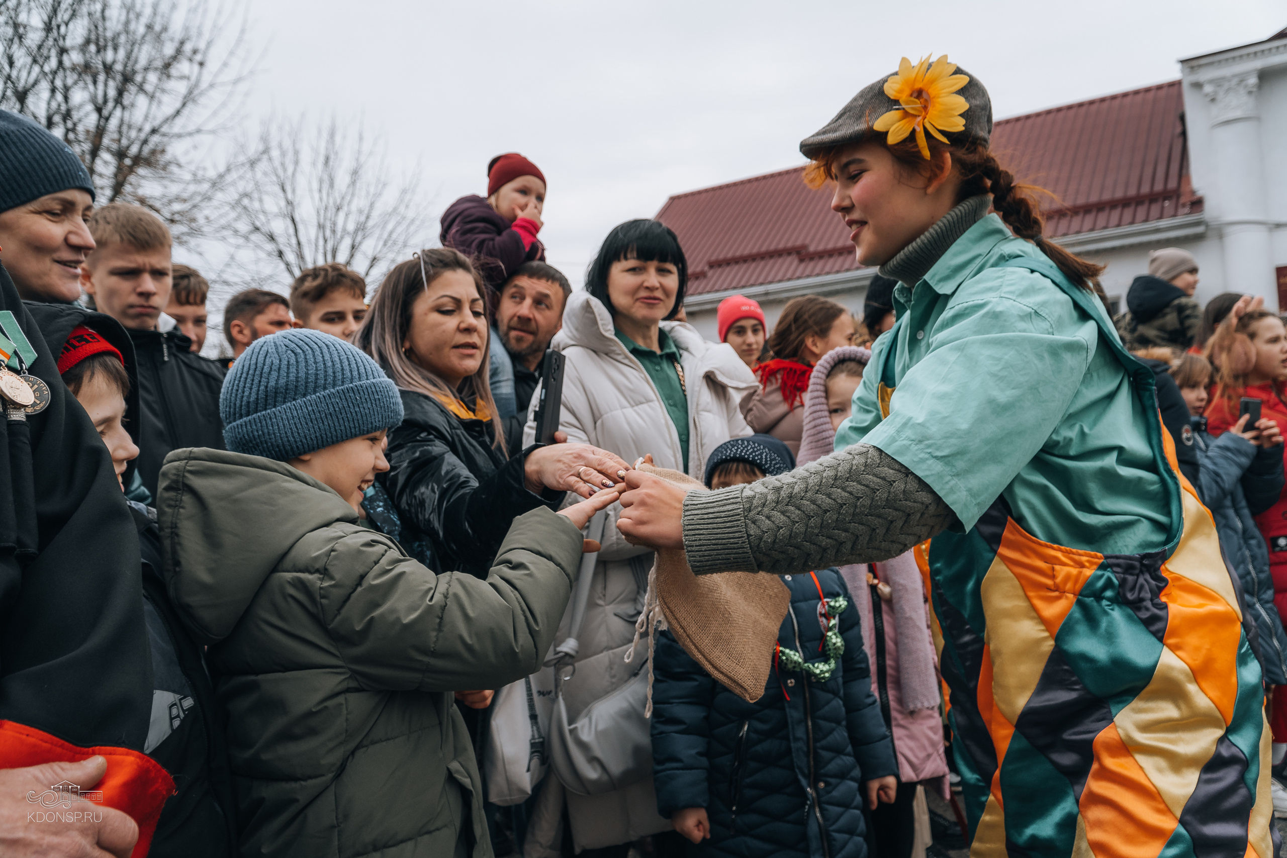 Проводы Масленицы. Новотитаровский Дом культуры