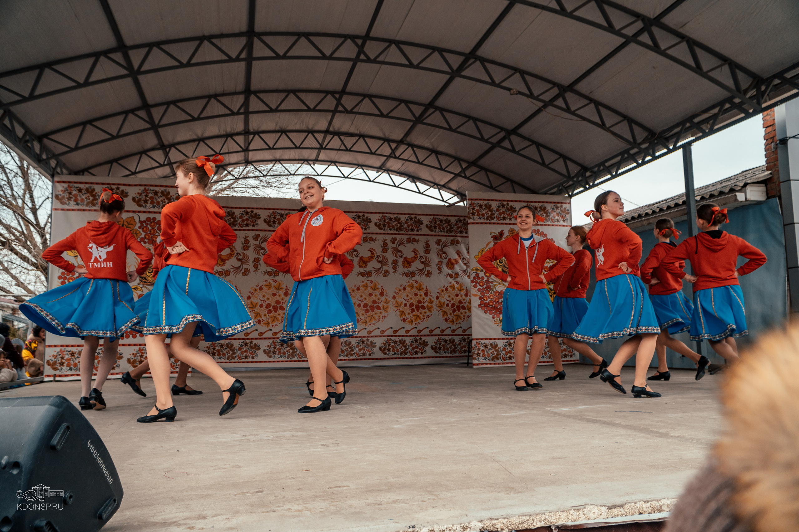 Проводы Масленицы. Новотитаровский Дом культуры