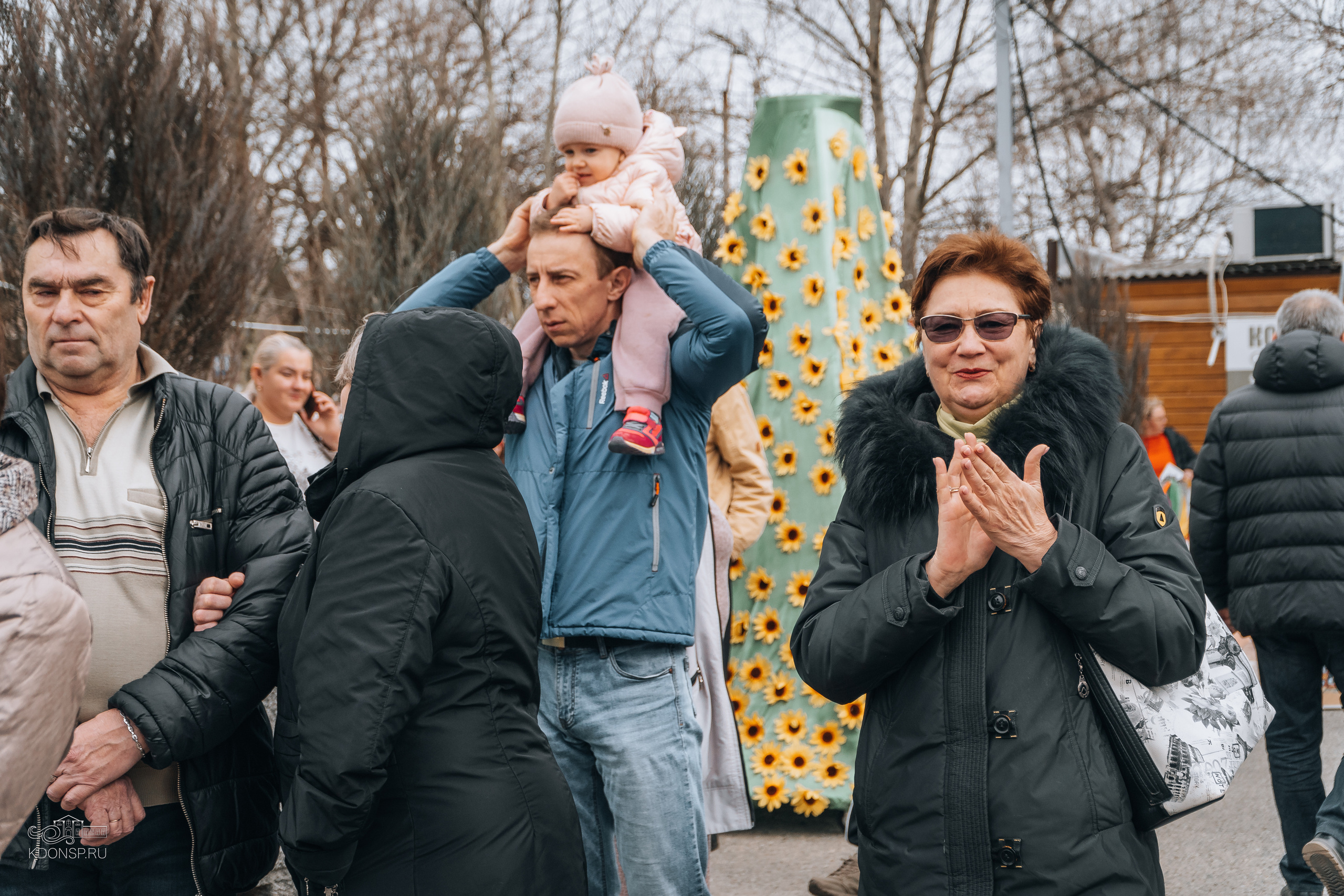 Проводы Масленицы. Новотитаровский Дом культуры