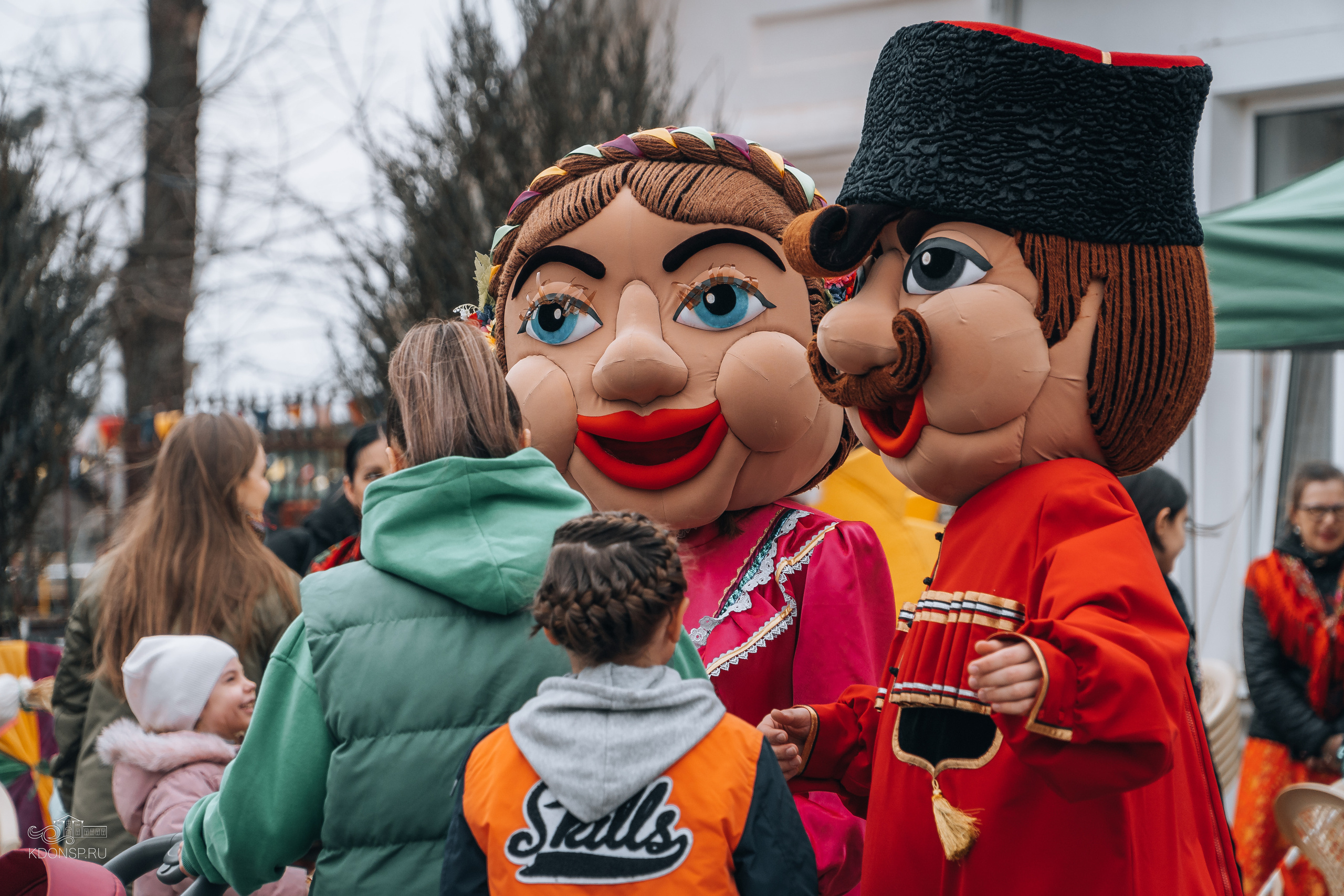 Проводы Масленицы. Новотитаровский Дом культуры