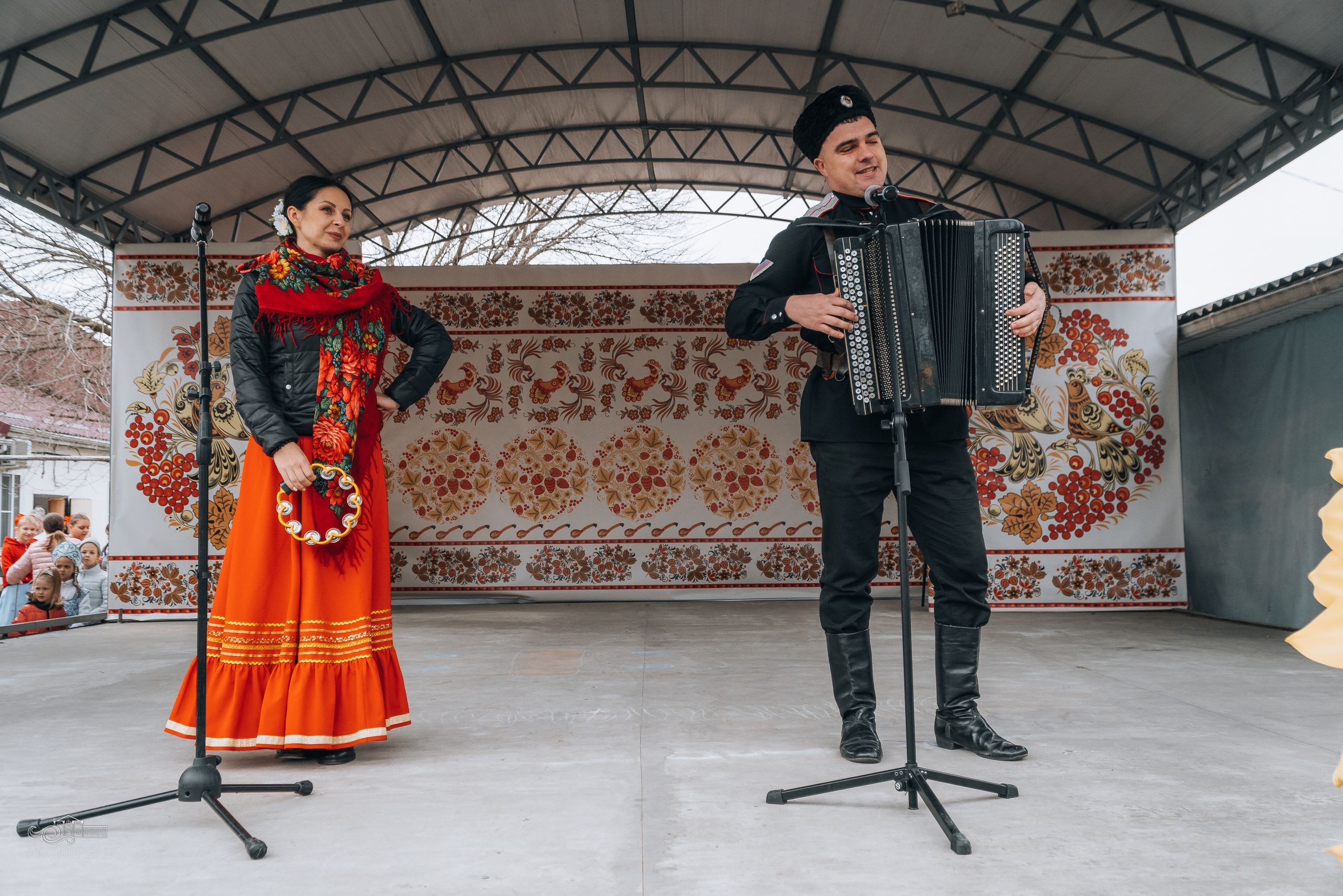 Проводы Масленицы. Новотитаровский Дом культуры