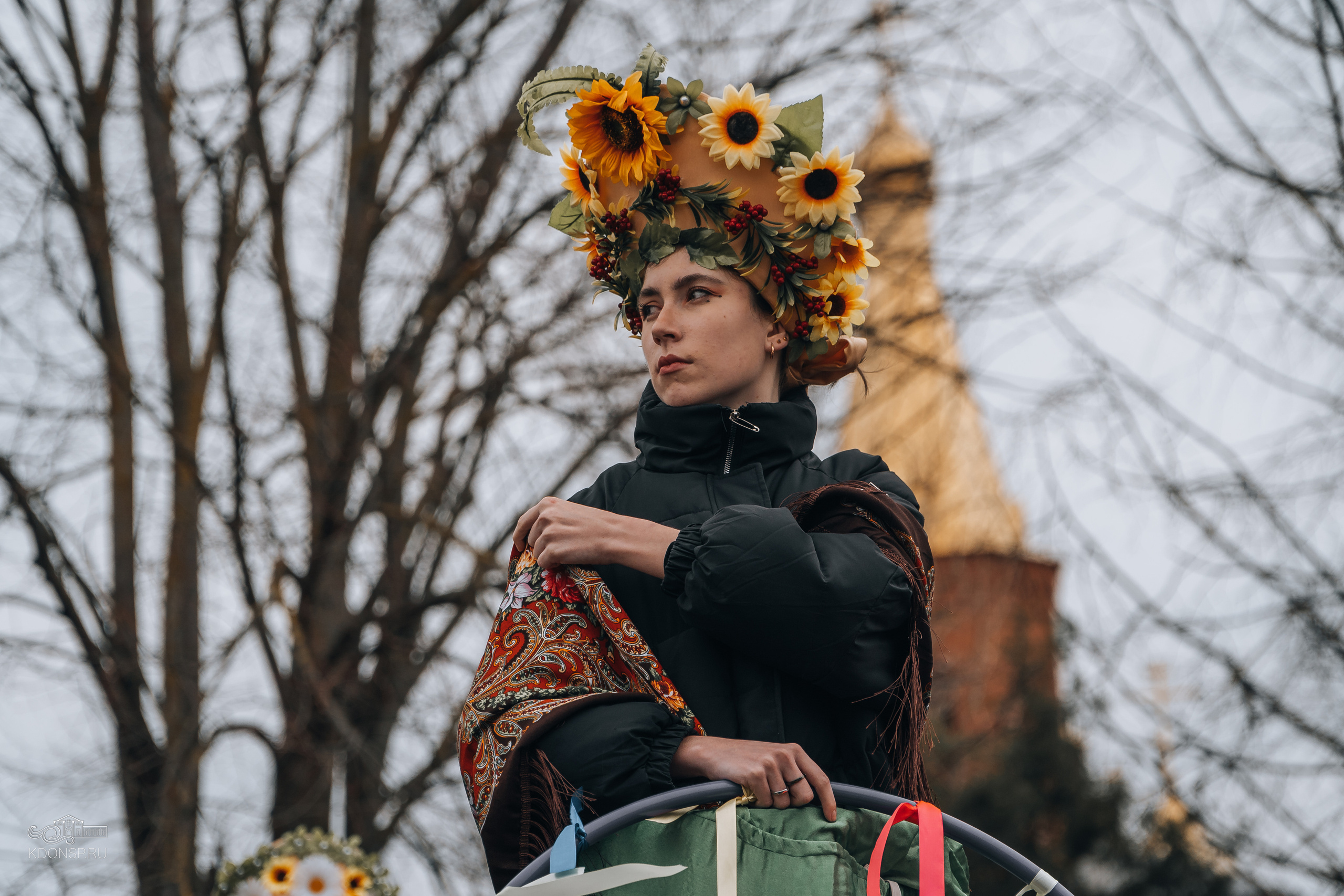 Проводы Масленицы. Новотитаровский Дом культуры