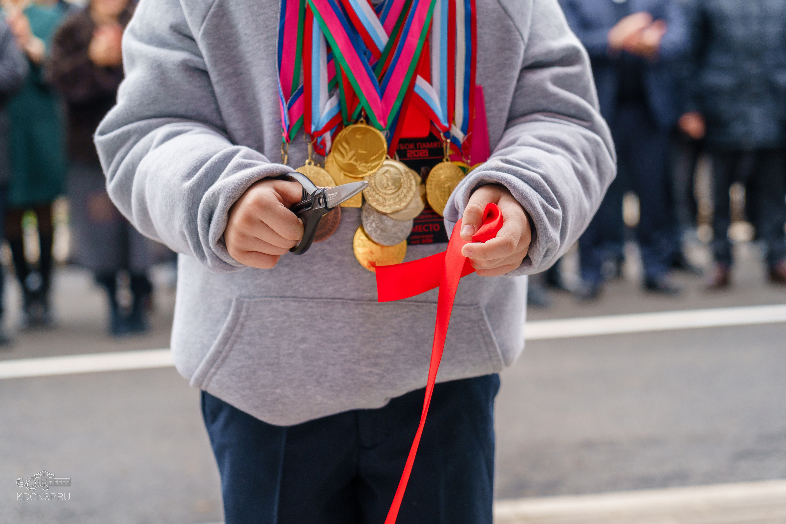 Открытие спорткомплекса «Разряд». Новотитаровский Дом культуры