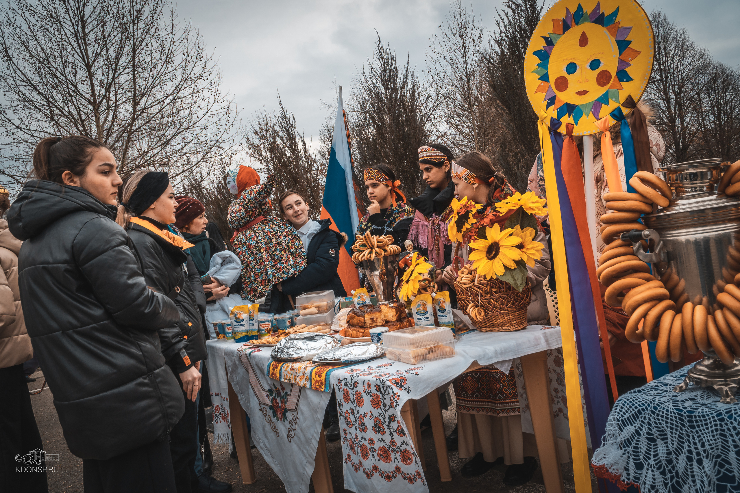 Проводы Масленицы. Новотитаровский Дом культуры