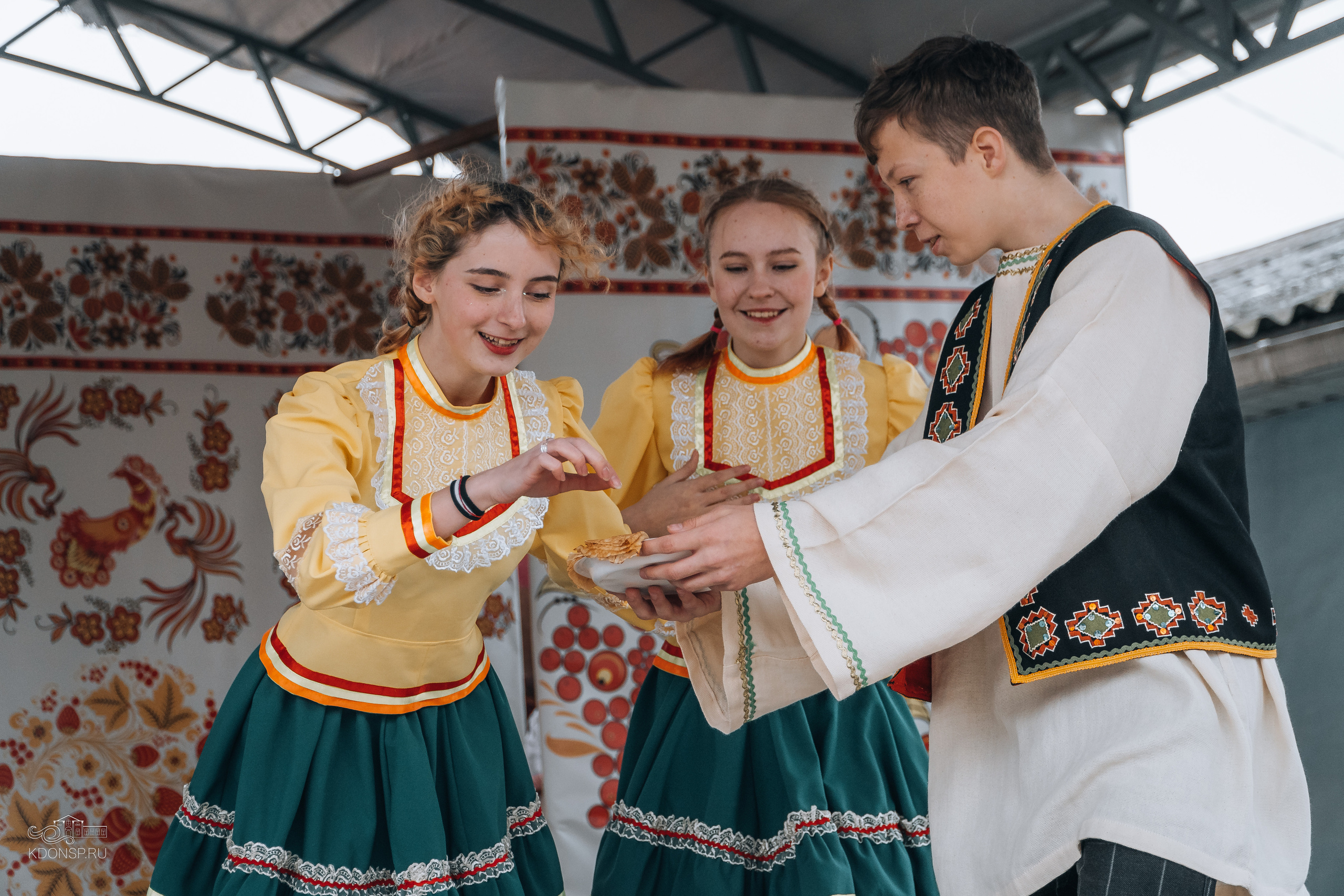 Проводы Масленицы. Новотитаровский Дом культуры