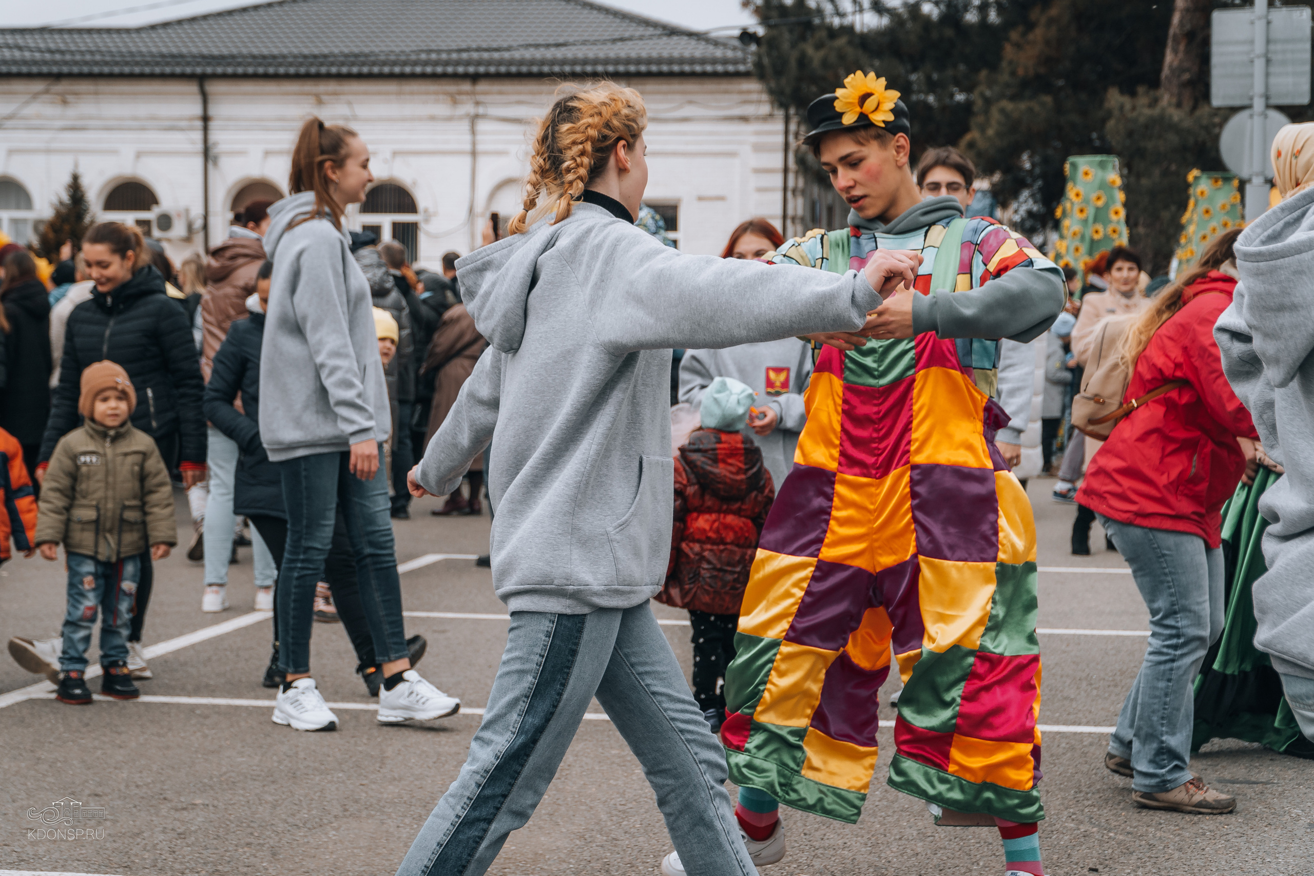 Проводы Масленицы. Новотитаровский Дом культуры
