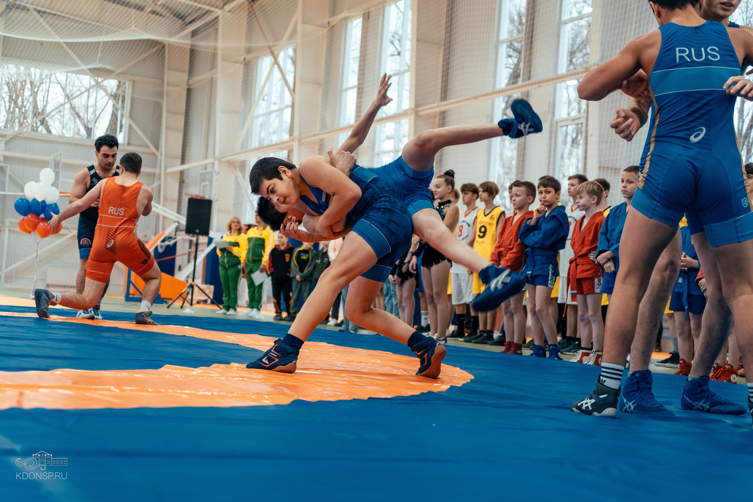 Открытие спорткомплекса «Разряд». Новотитаровский Дом культуры