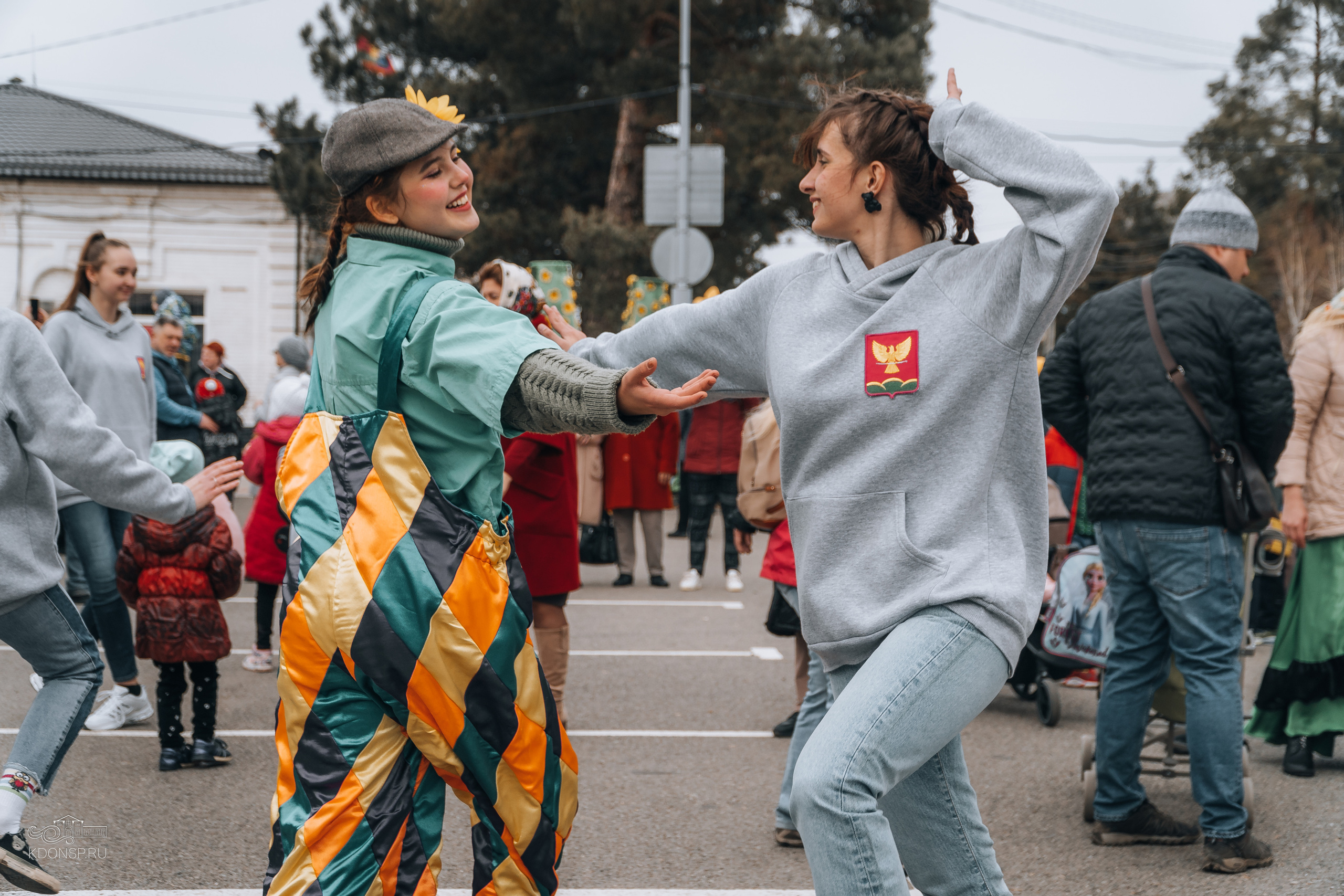 Проводы Масленицы. Новотитаровский Дом культуры