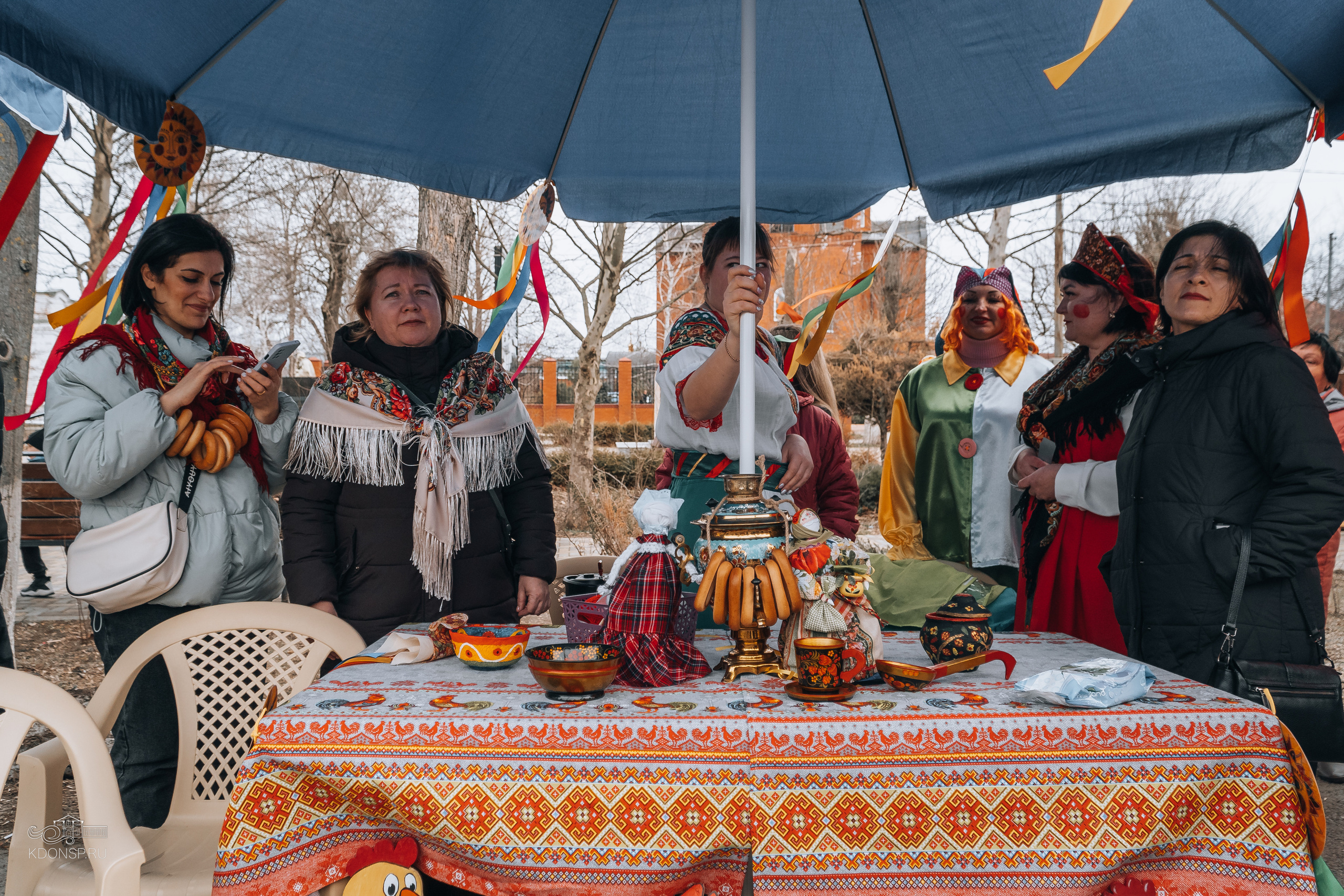Проводы Масленицы. Новотитаровский Дом культуры