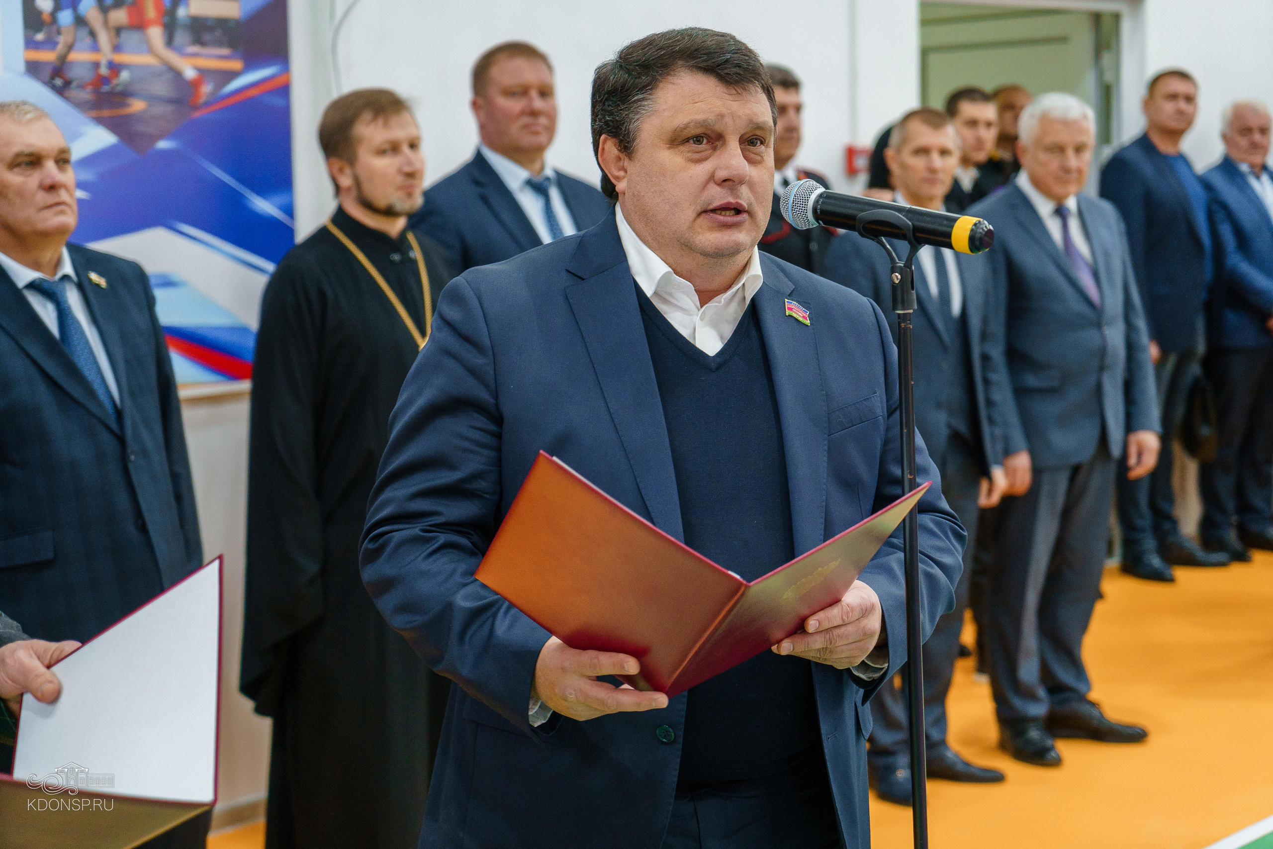 Открытие спорткомплекса «Разряд». Новотитаровский Дом культуры