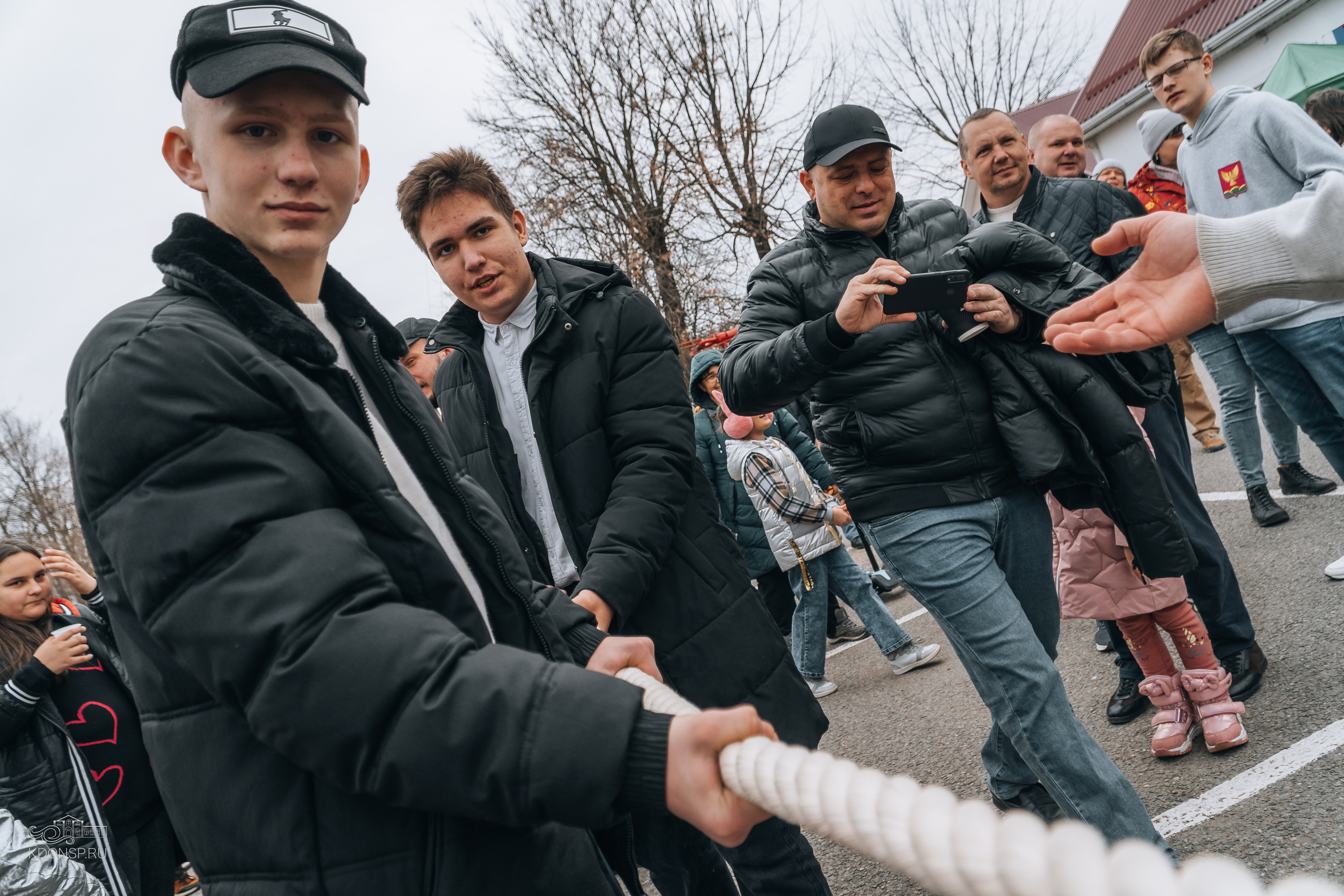 Проводы Масленицы. Новотитаровский Дом культуры