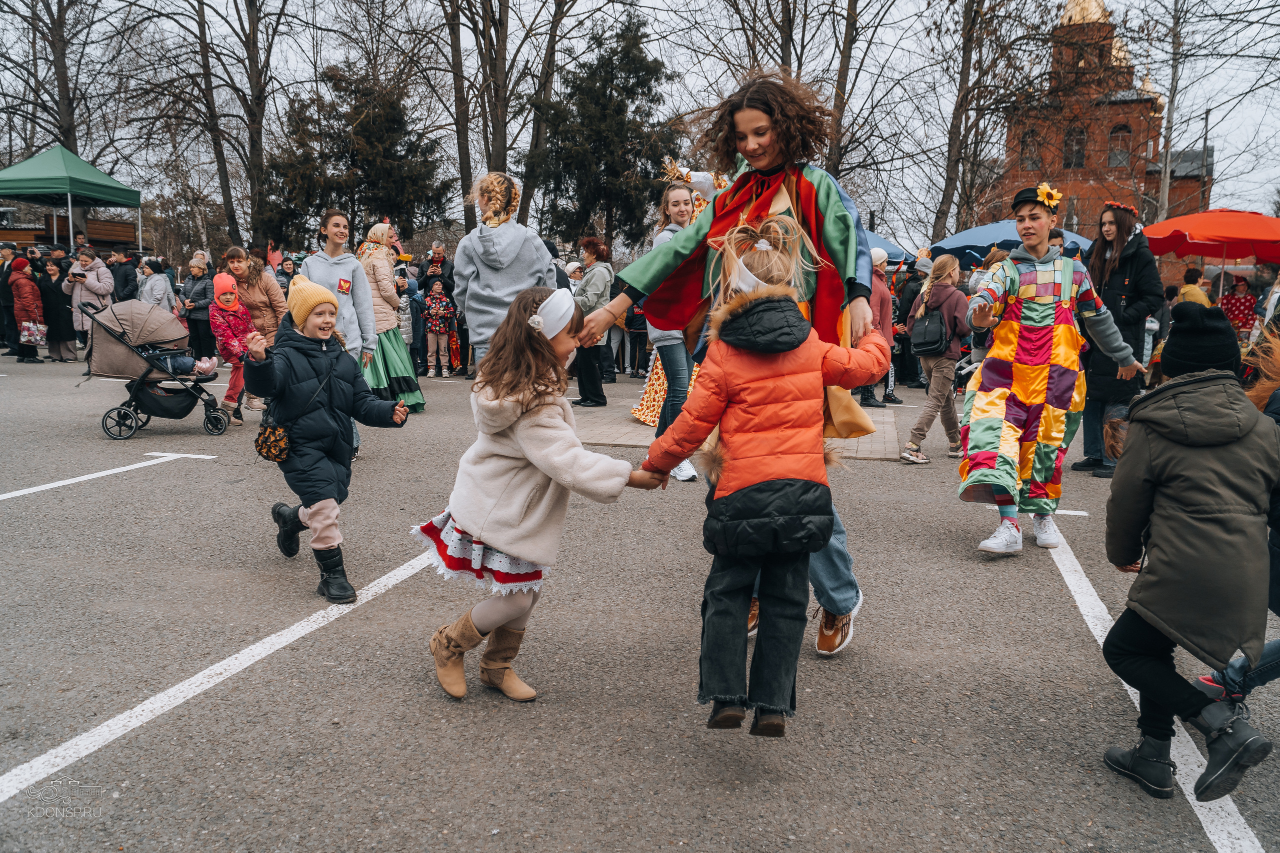 Проводы Масленицы. Новотитаровский Дом культуры