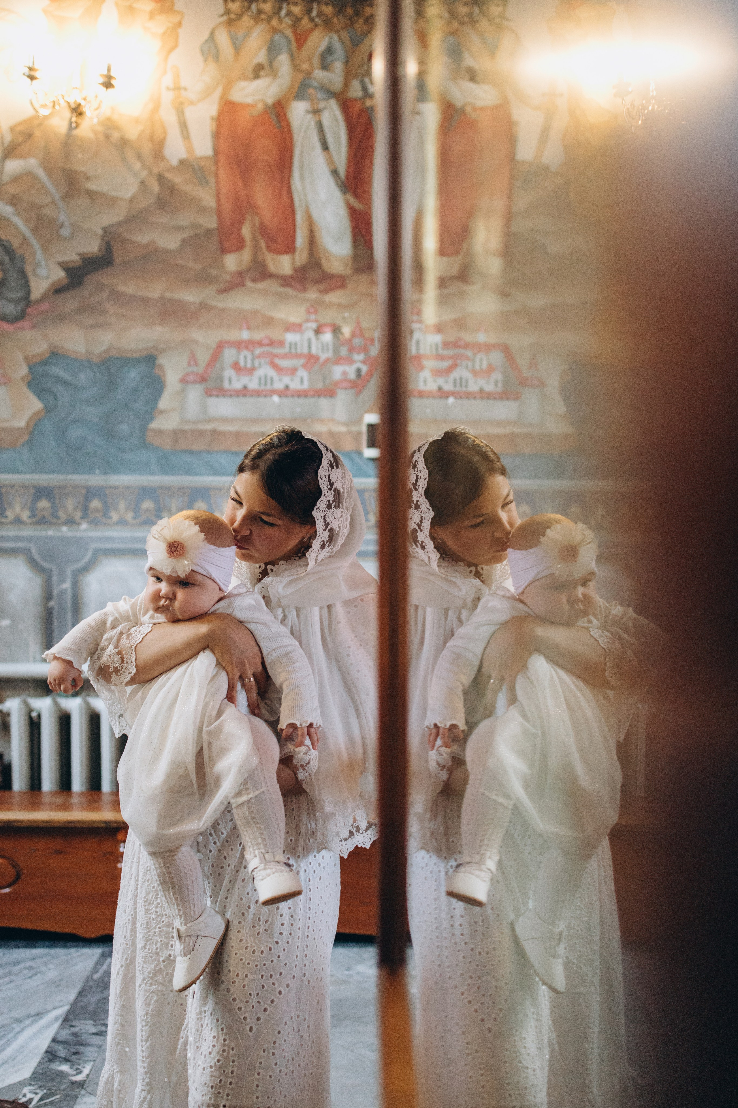 Таинство Крещения Софии. Свято-Ильинский храм Краснодар. Семейный фотограф Наталия Демченко, Краснодар