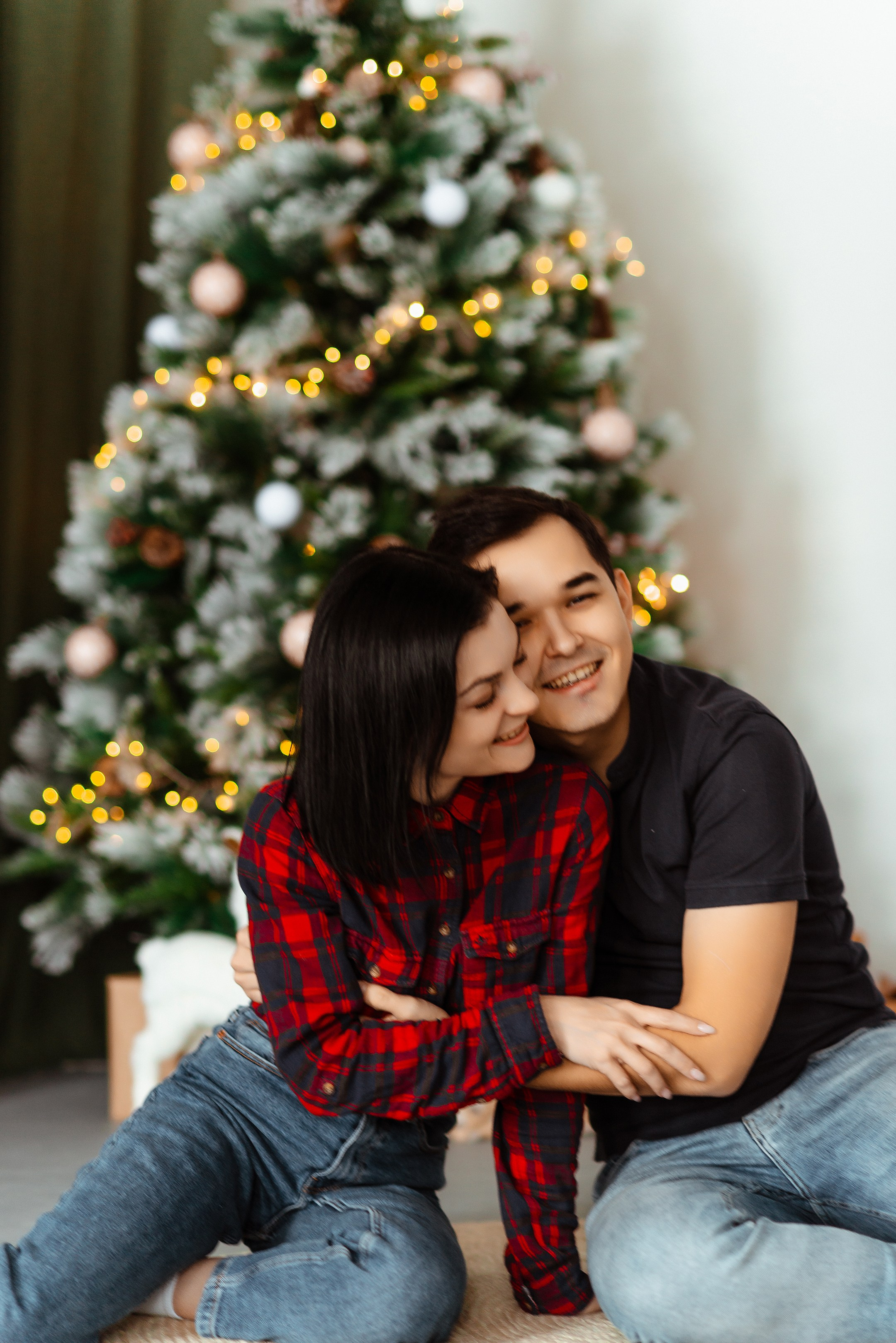 Фотосессия в новогодней студии | Лера, Стёпа и Максим. Фотограф в Самаре | Катерина Гущина