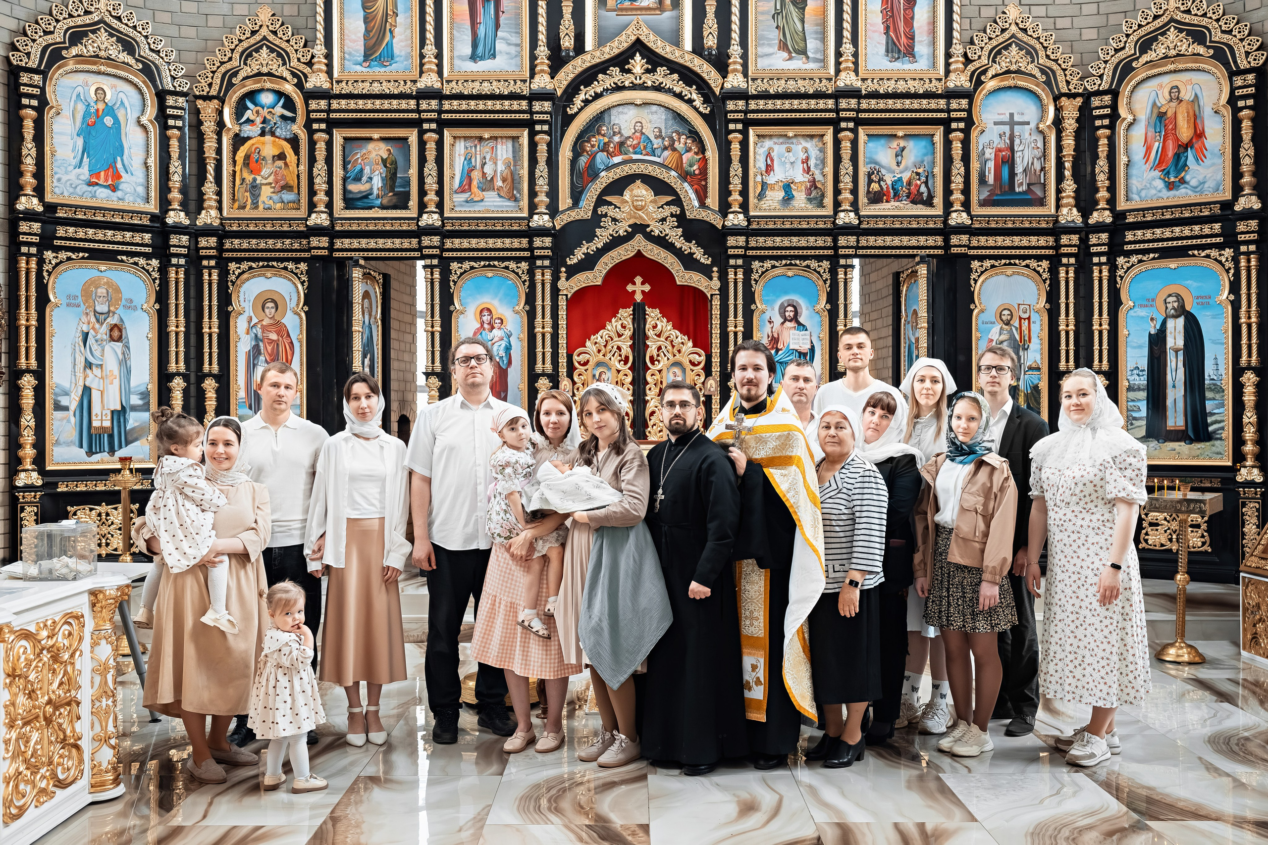 Храм Невского, село Нежинка. Церковный фотограф на Таинство Крещения и Венчания в Оренбурге и Оренбургской области Екатерина Белкина