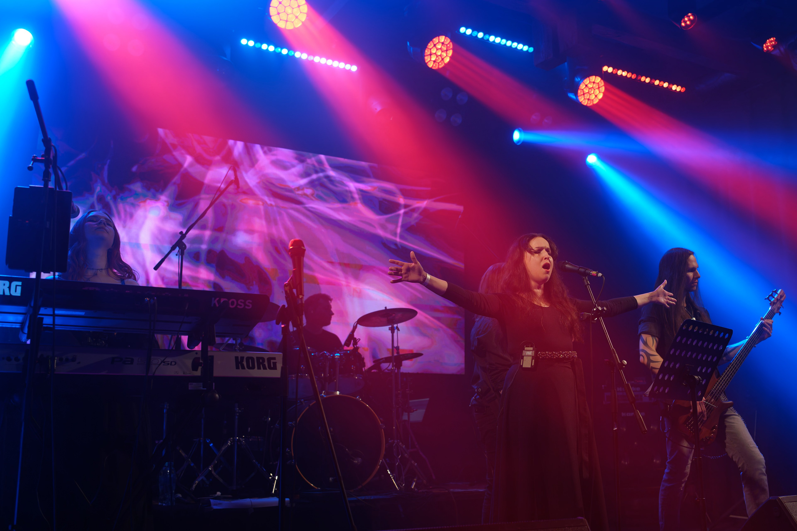 Группа Nimea (Nightwish кавер). Андрей Васильев. Фотограф, Санкт-Петербург, Российская Федерация