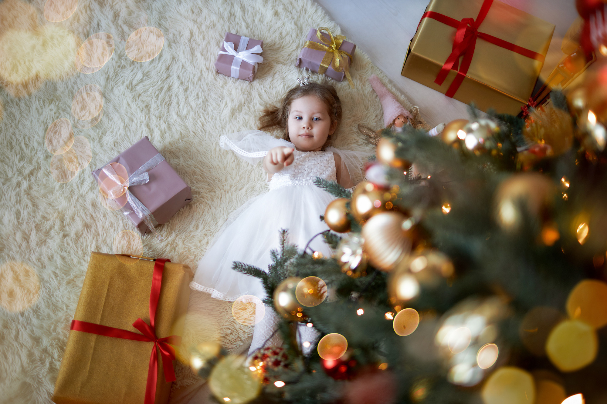 Рождественские съёмки. Фото видео съёмка в Белой Калитве дуэт Герман и Инна