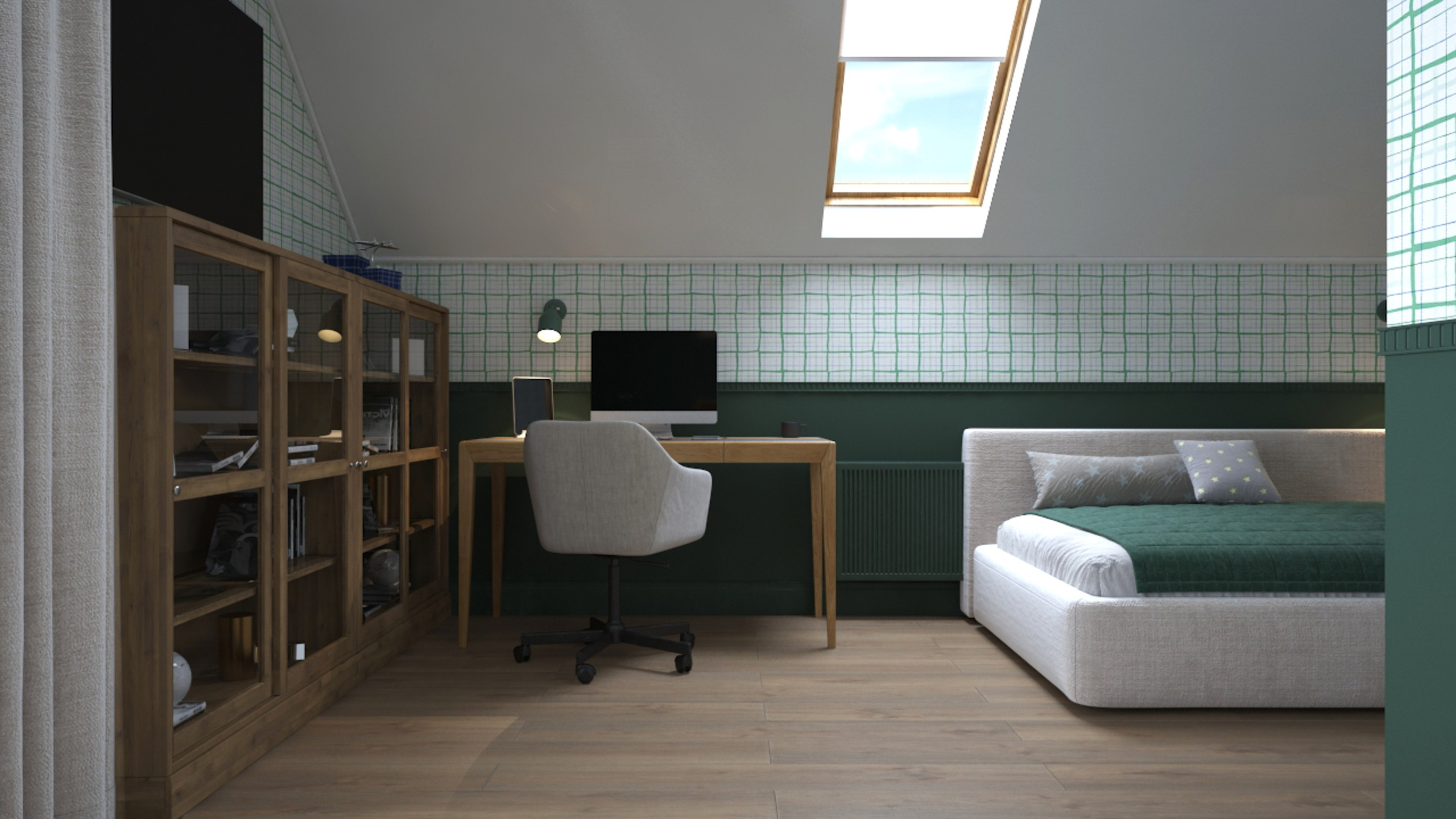 Интерьер загородного дома в стиле прованс. RASEN DESIGN. Архитектурные проекты зданий, интерьеров и благоустройства