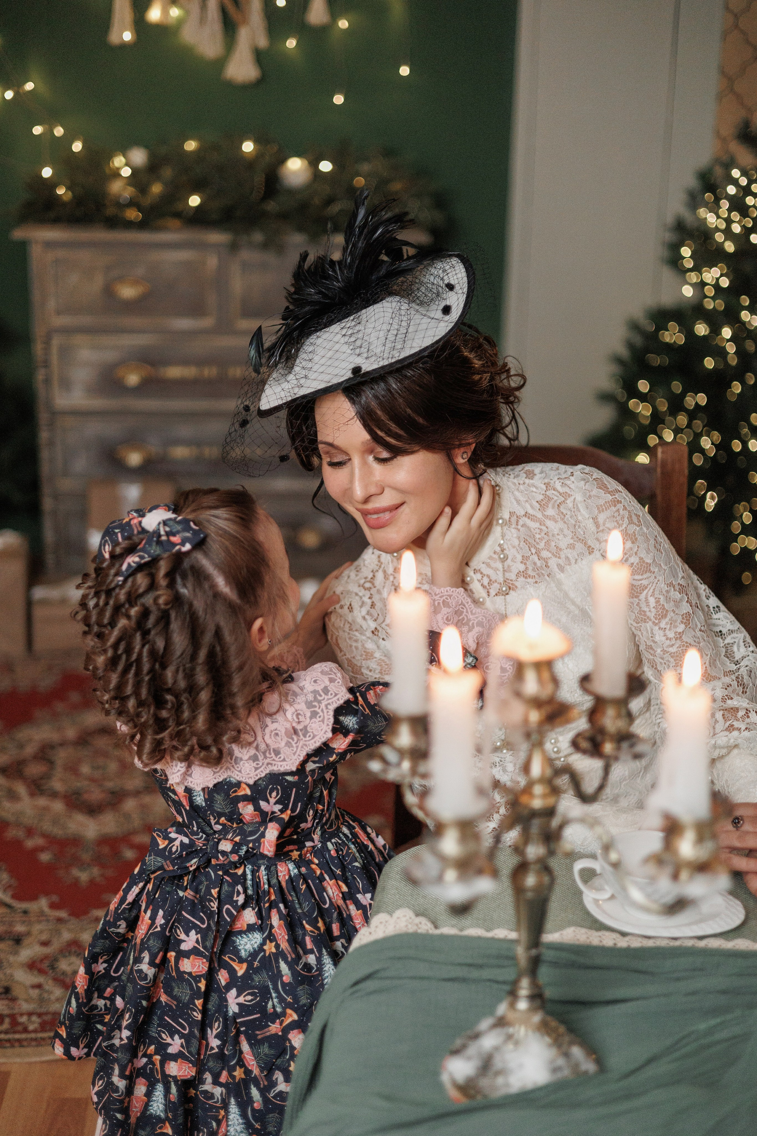 Мама и дочка. Фотограф Мальнева Юлия в Липецке, в Москве. Фотостудия MARU в Липецке