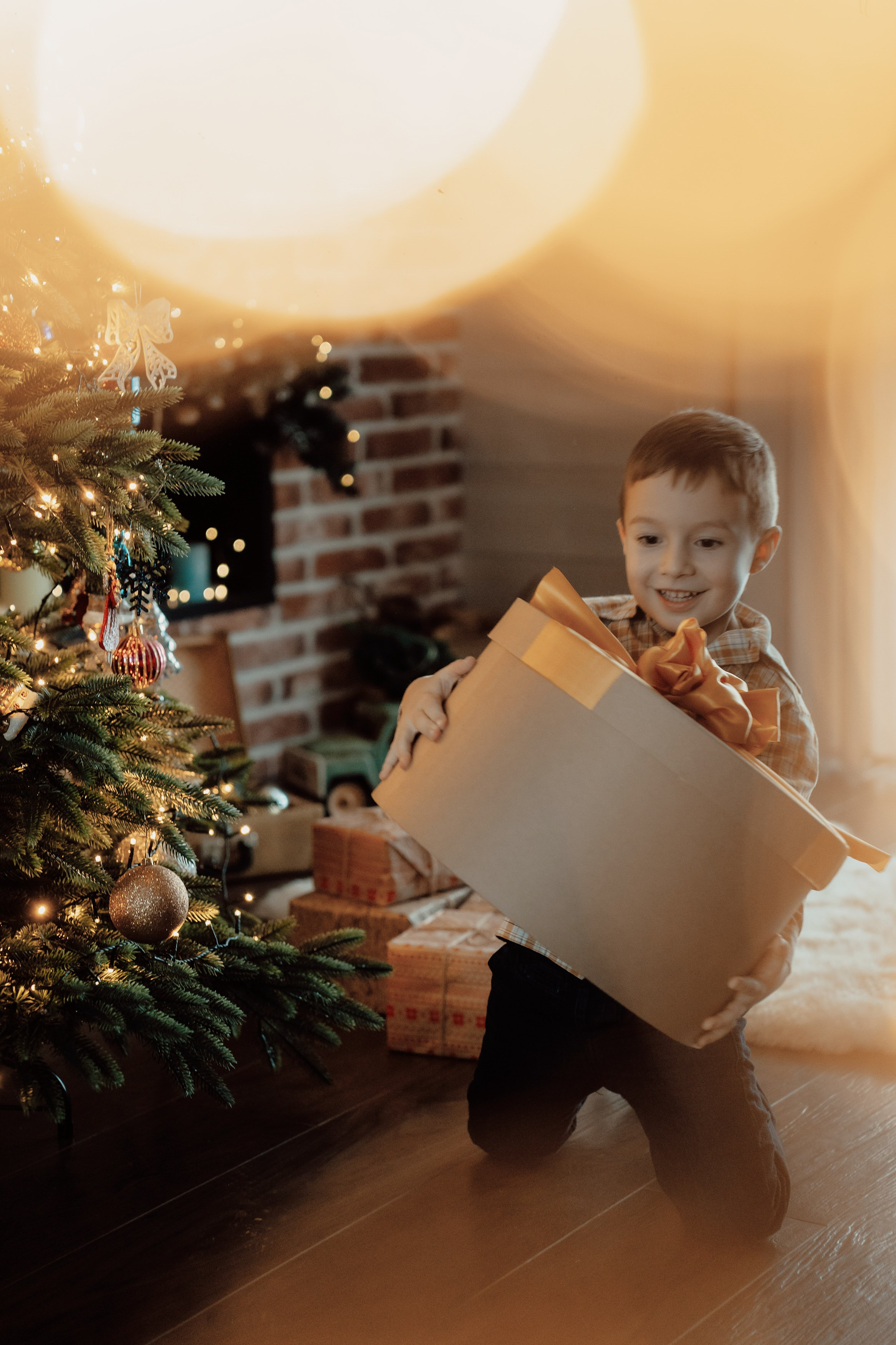 Олег и Лиза новогоднее. Фотограф Женя Пашкина