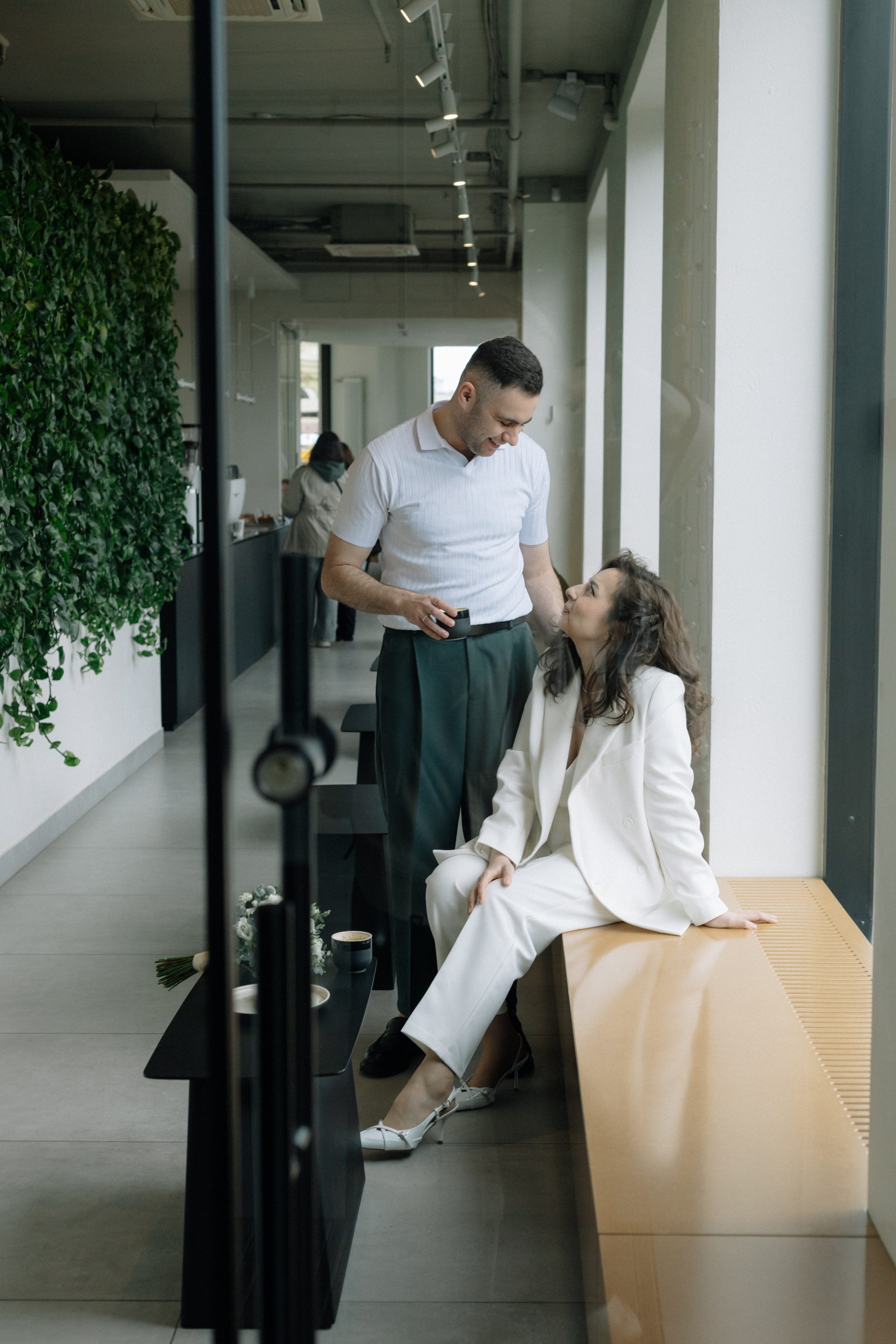 Свадебная прогулка от кофейни в музеи — Аня и Леня. Свадебный фотограф в Нижнем Новгороде Генеральская Ира