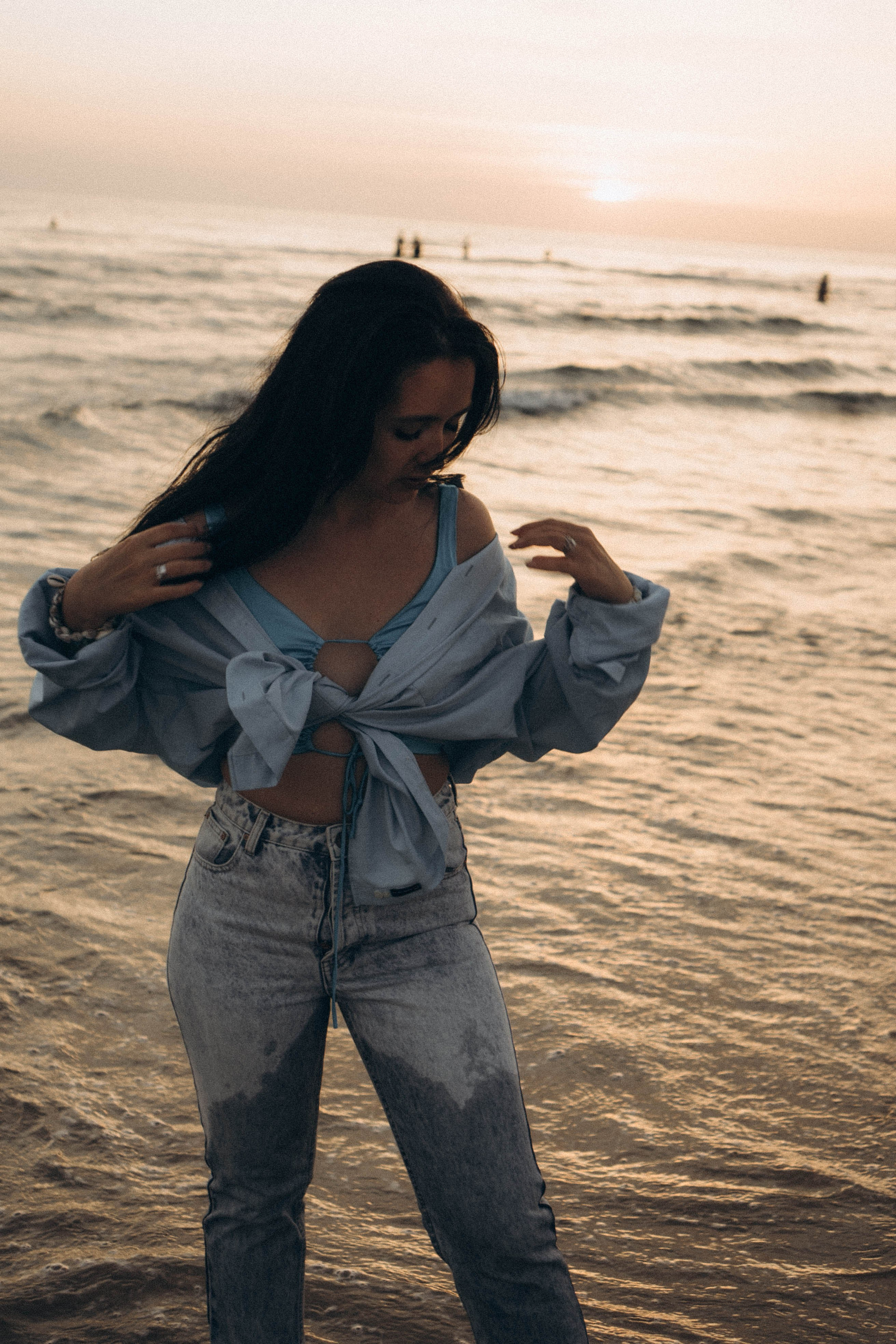 Июльский вечер на берегу черного моря. Профессиональный фотограф, Санкт-Петербург — Виктория Богомолова