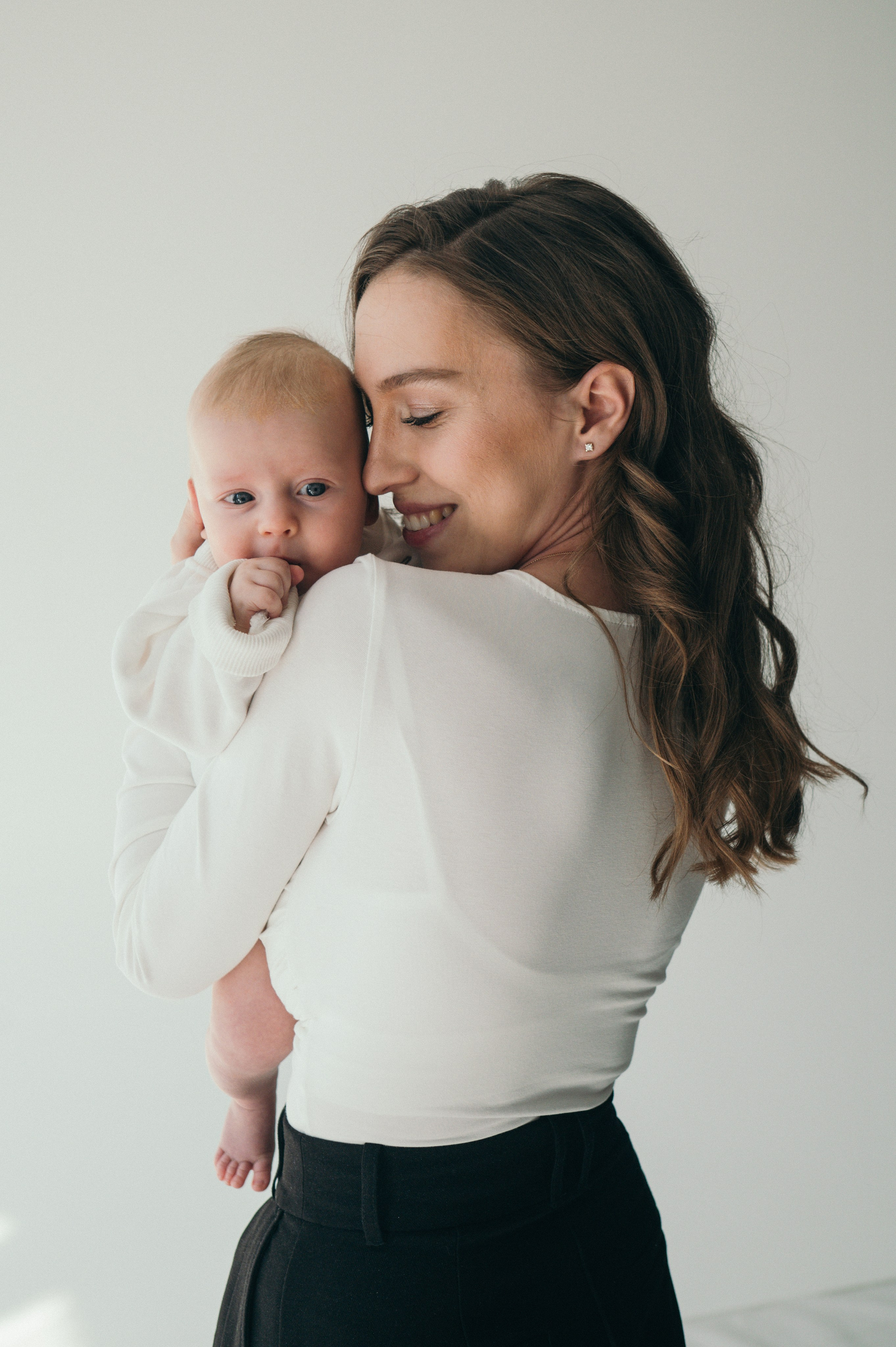 Семейная Фотосессия с малышом в студии. Фотограф Москва