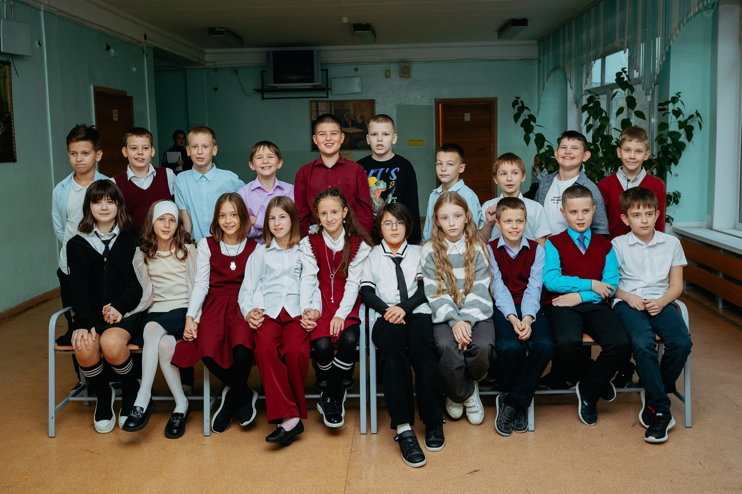 Младшая школа (съемки в рамках выпускных альбомов). Фотограф Екатерина Головатюк, Железногорск Красноярского края