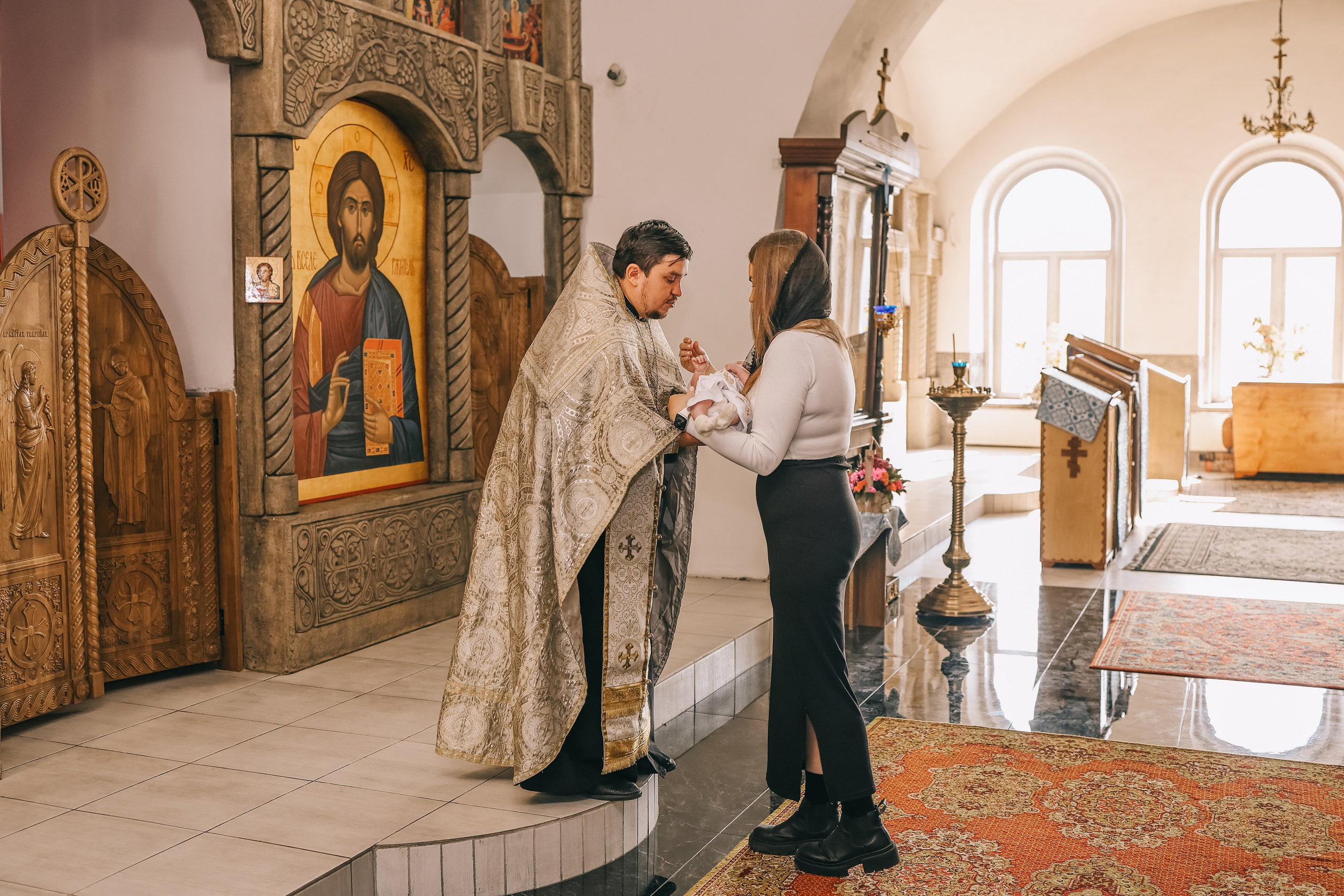 Крестины Льва. Свадебный и семейный фотограф в Воронеже Ксения Воротникова