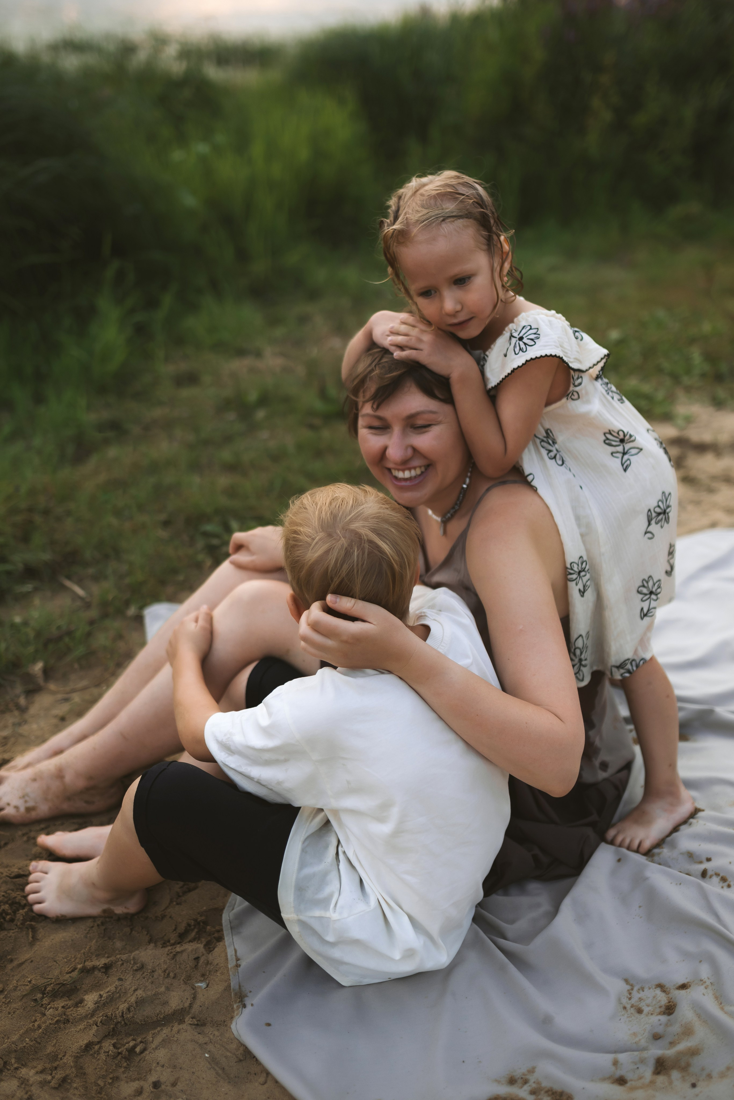 Света, Максим, Никита и Даша. Семейный и портретный фотограф Нижний Новгород