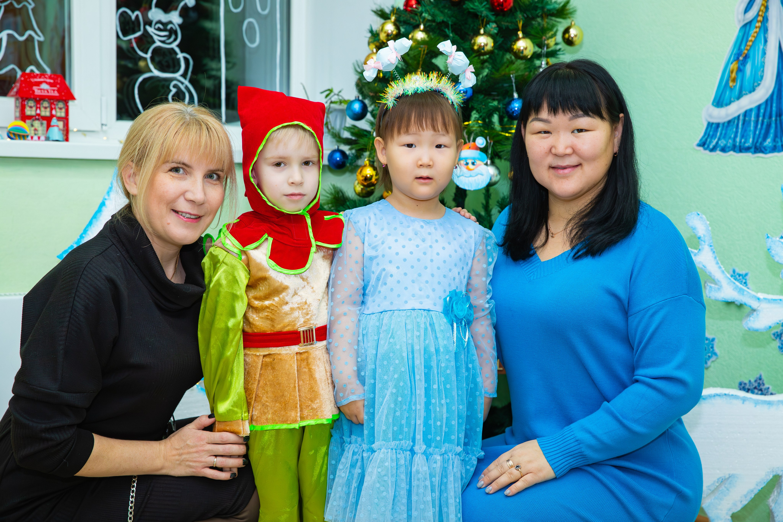 Новогодний утренник детский садик № 21. Фотограф Александр Поздняков  Новосибирск