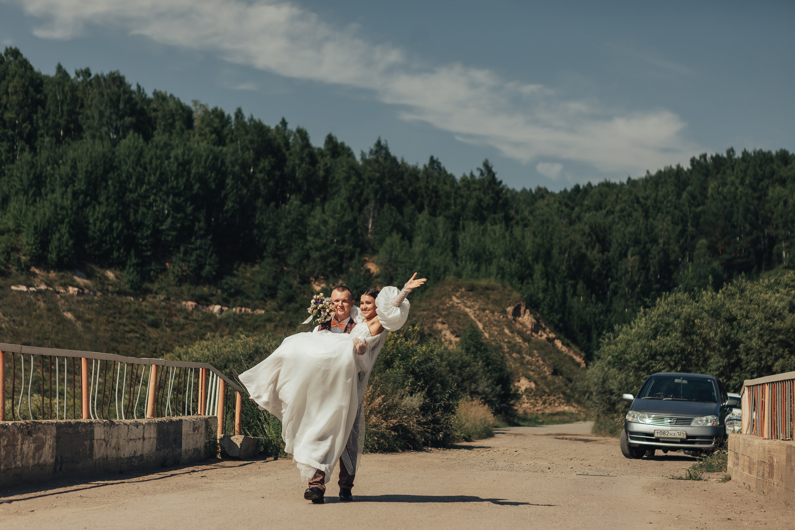 Свадьба Дарьи и Дениса. Свадебный и портретный фотограф в Красноярске Алина Семенихина