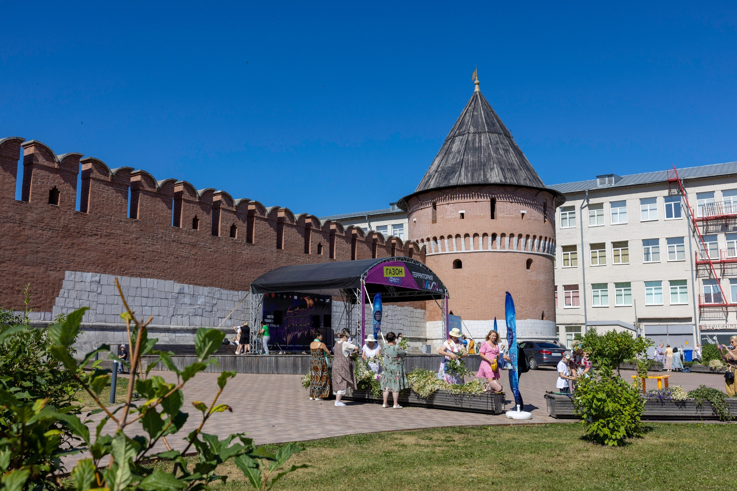 Фестиваль «Ромашковый хоровод». Северная ходьба. Фотограф в Туле Крупский АнДРей. Фотостудия «КАДР71» в Туле