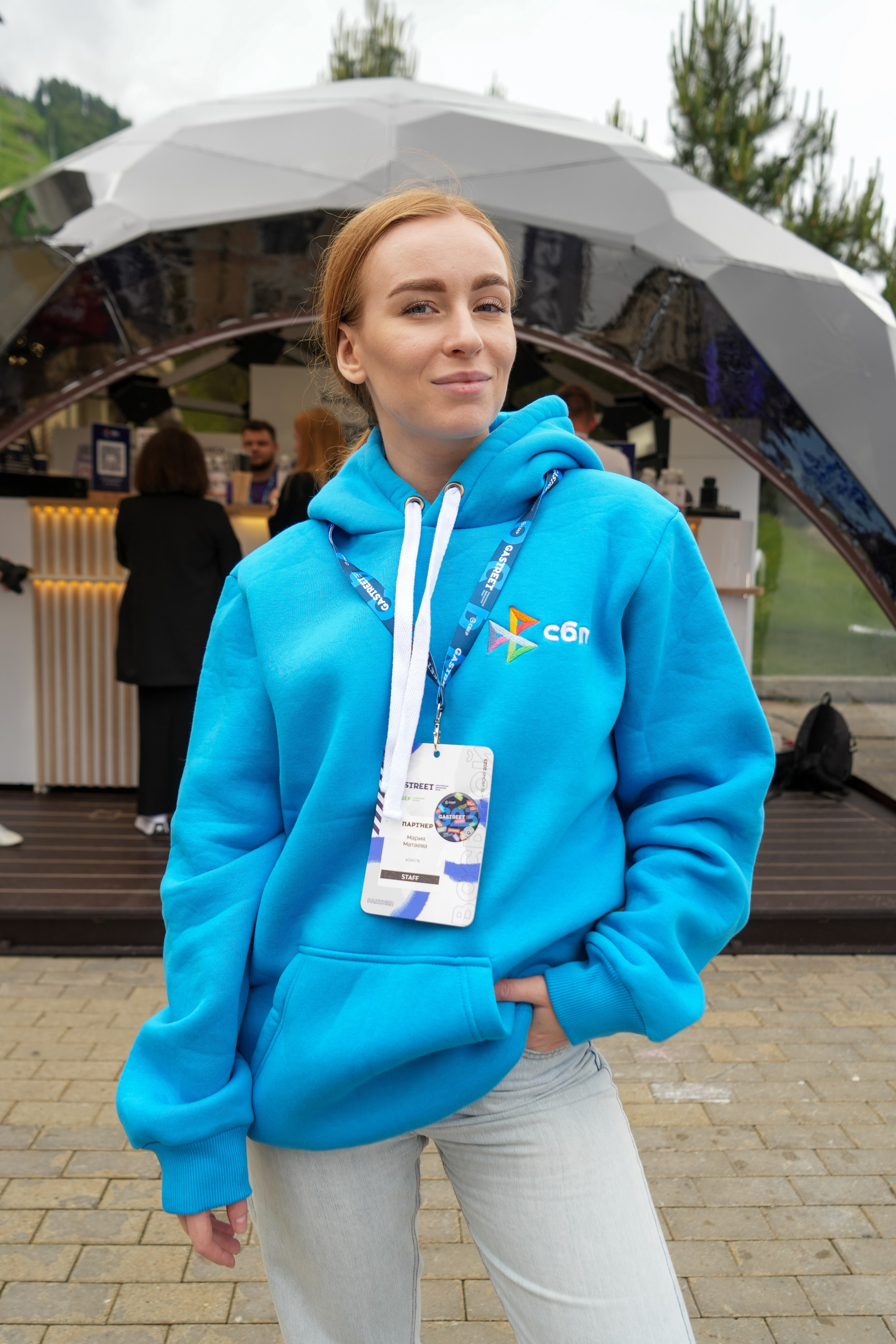 Фотоотчет партнерской интеграции СБП на Gastreet 2023. Репортажный фотограф в Красной Поляне и Сочи Павлюченко Екатерина