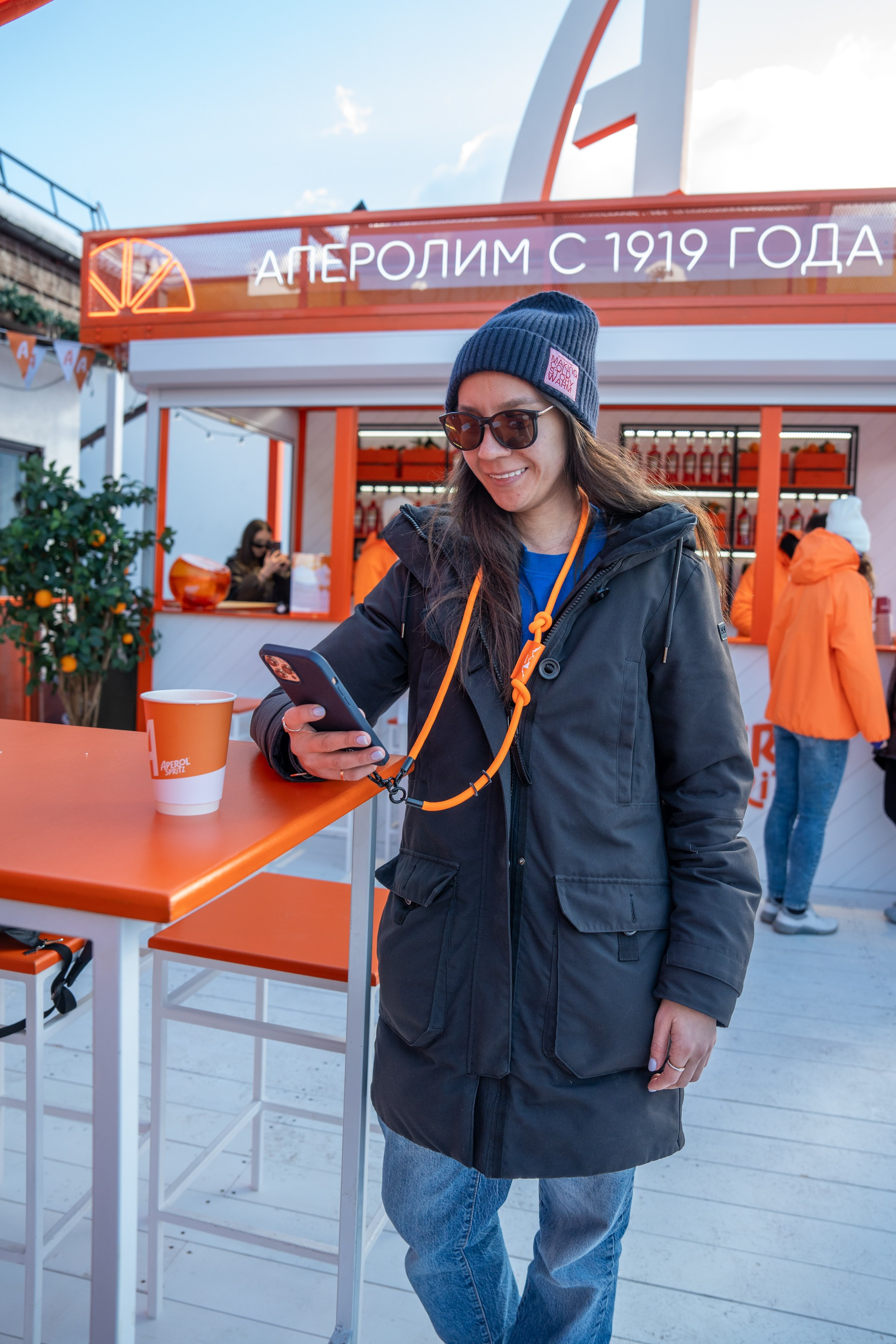 Фотоотчет партнерской интеграции Aperol Spritz на Роза Фест 2025. Репортажный фотограф в Красной Поляне и Сочи Павлюченко Екатерина