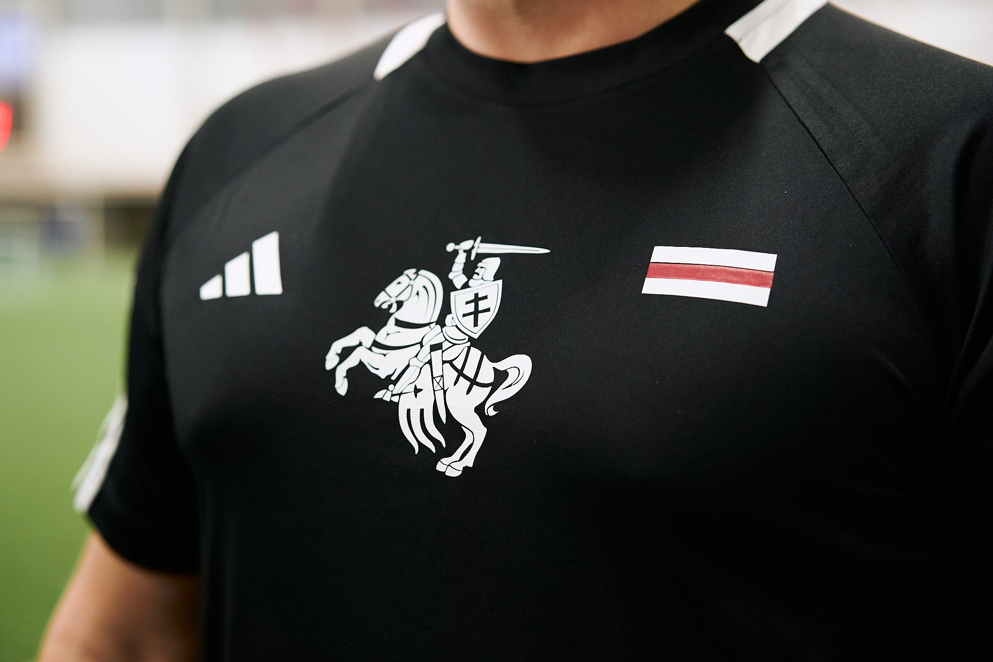 Friendly football match: Seimas of the Republic of Lithuania vs. Sviatlana Tsikhanouskaya’s Office. Photographer in Vilnius