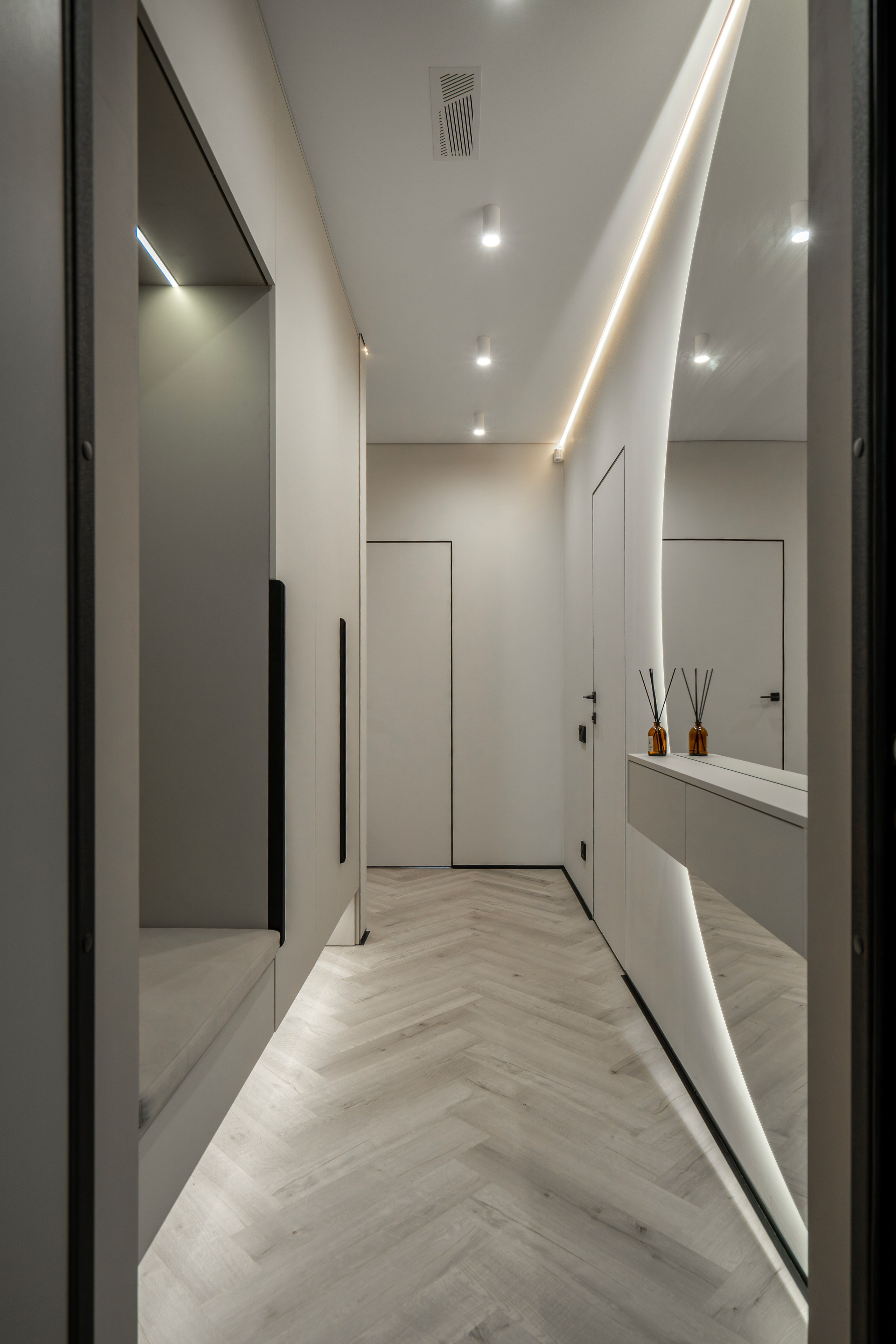 Реализация проекта ЖК Новатор 60 m² г. Уфа. Дизайн интерьера и ремонта Уфа Москва