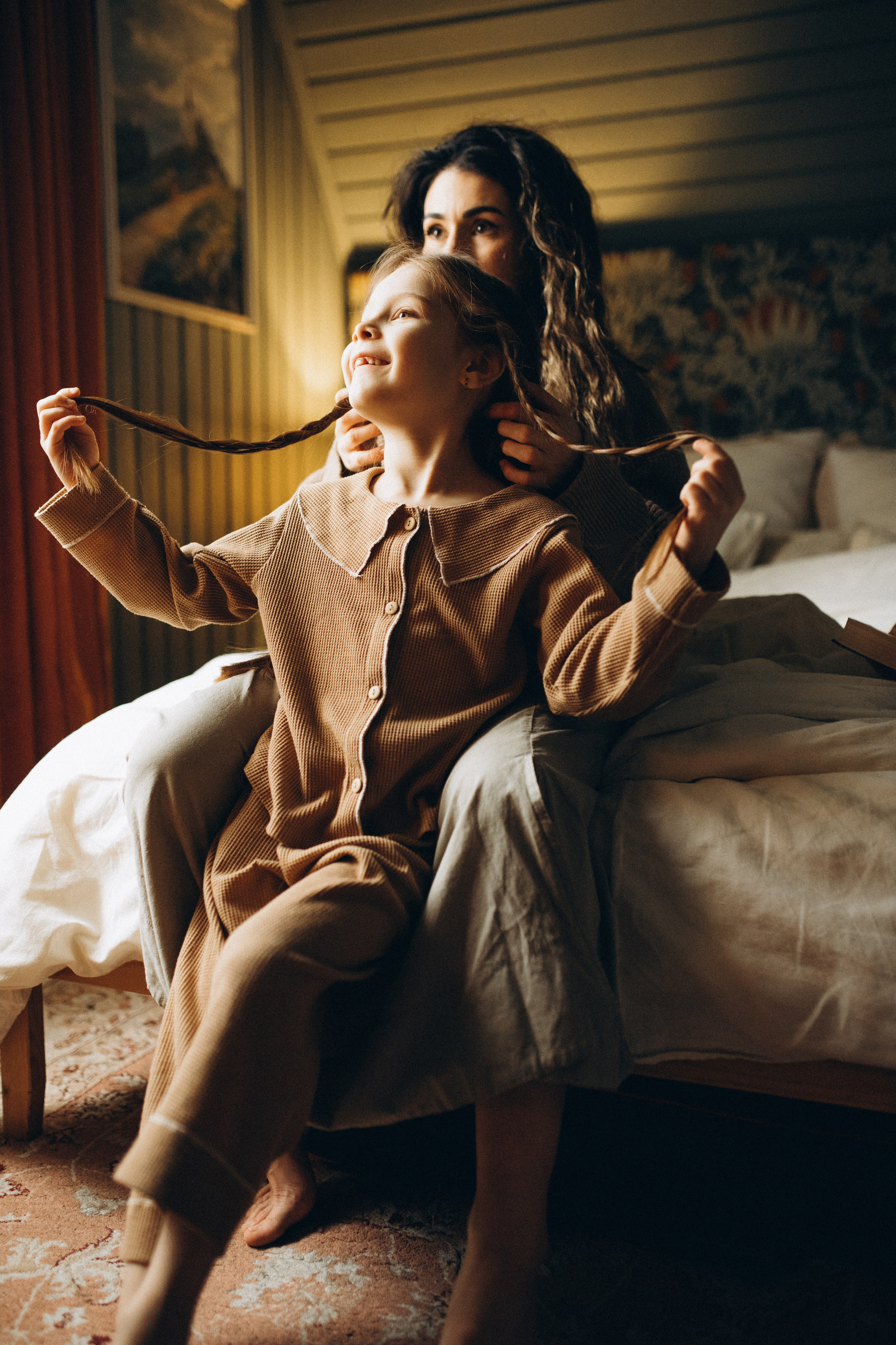 Вика Николь и Эмилия. Семейный фотограф в Москве Алина Савченко